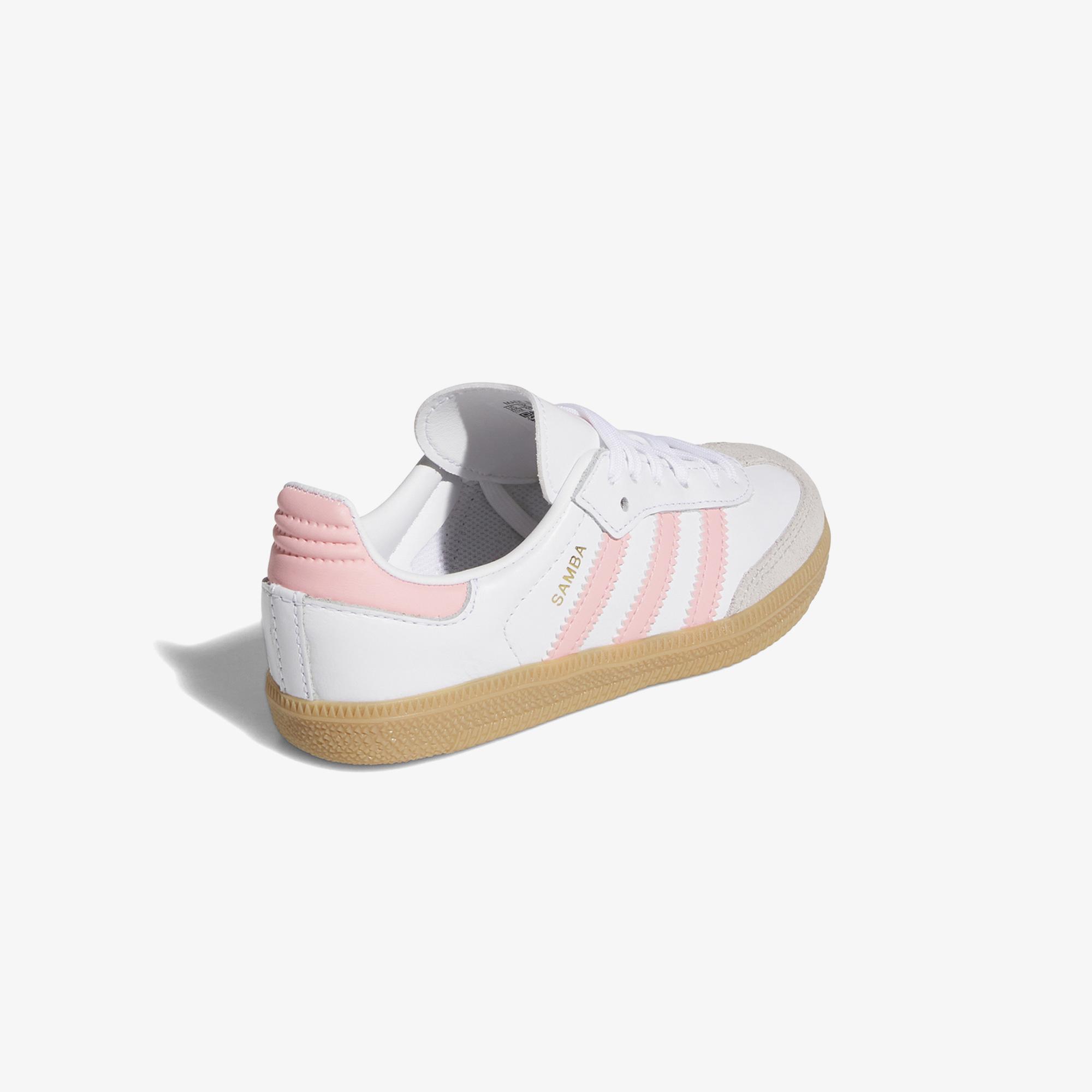 adidas Originals Samba OG Pembe Beyaz Çocuk Spor Ayakkabı
