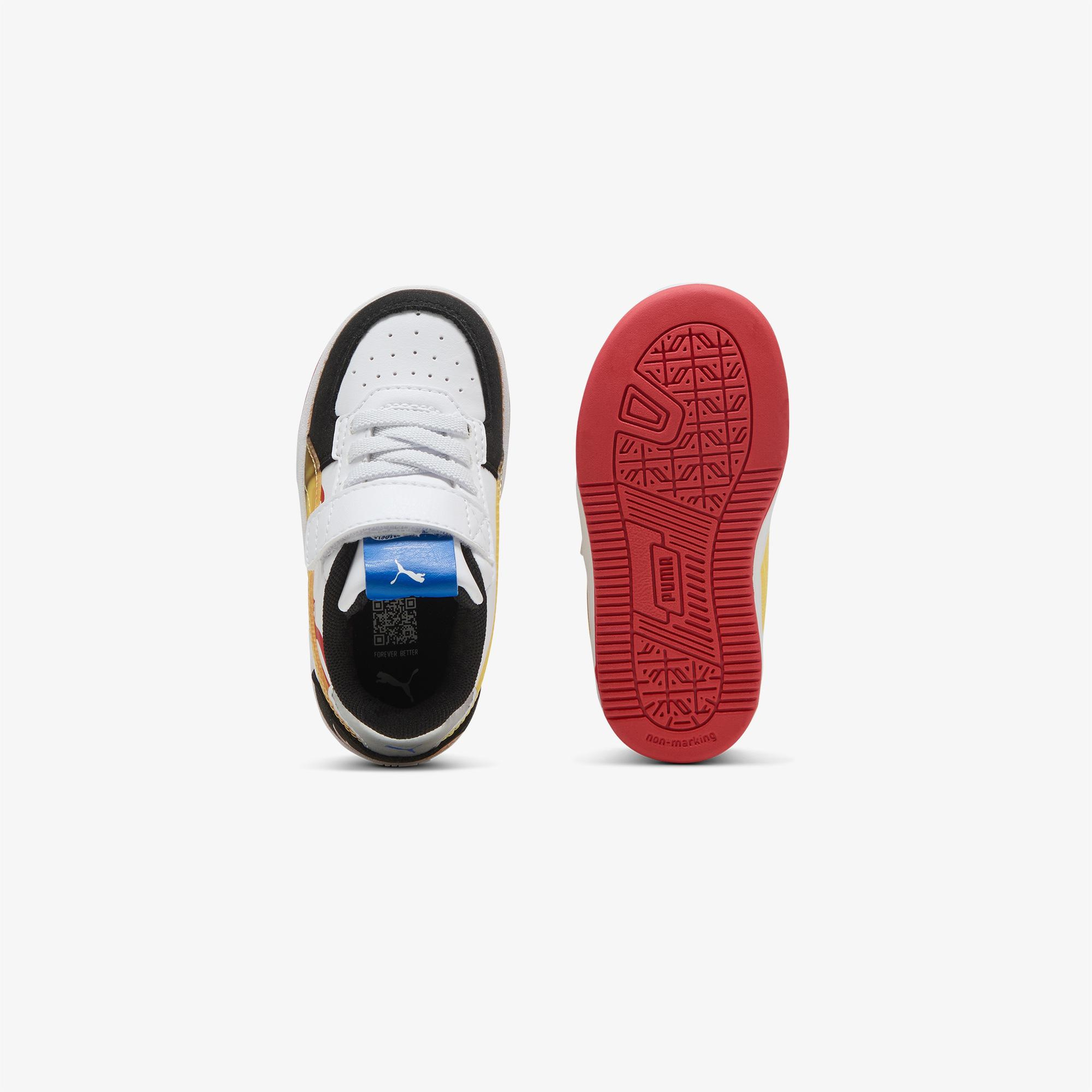 Puma Caven 2.0 Hotwheelsac Bebek Beyaz Spor Ayakkabı