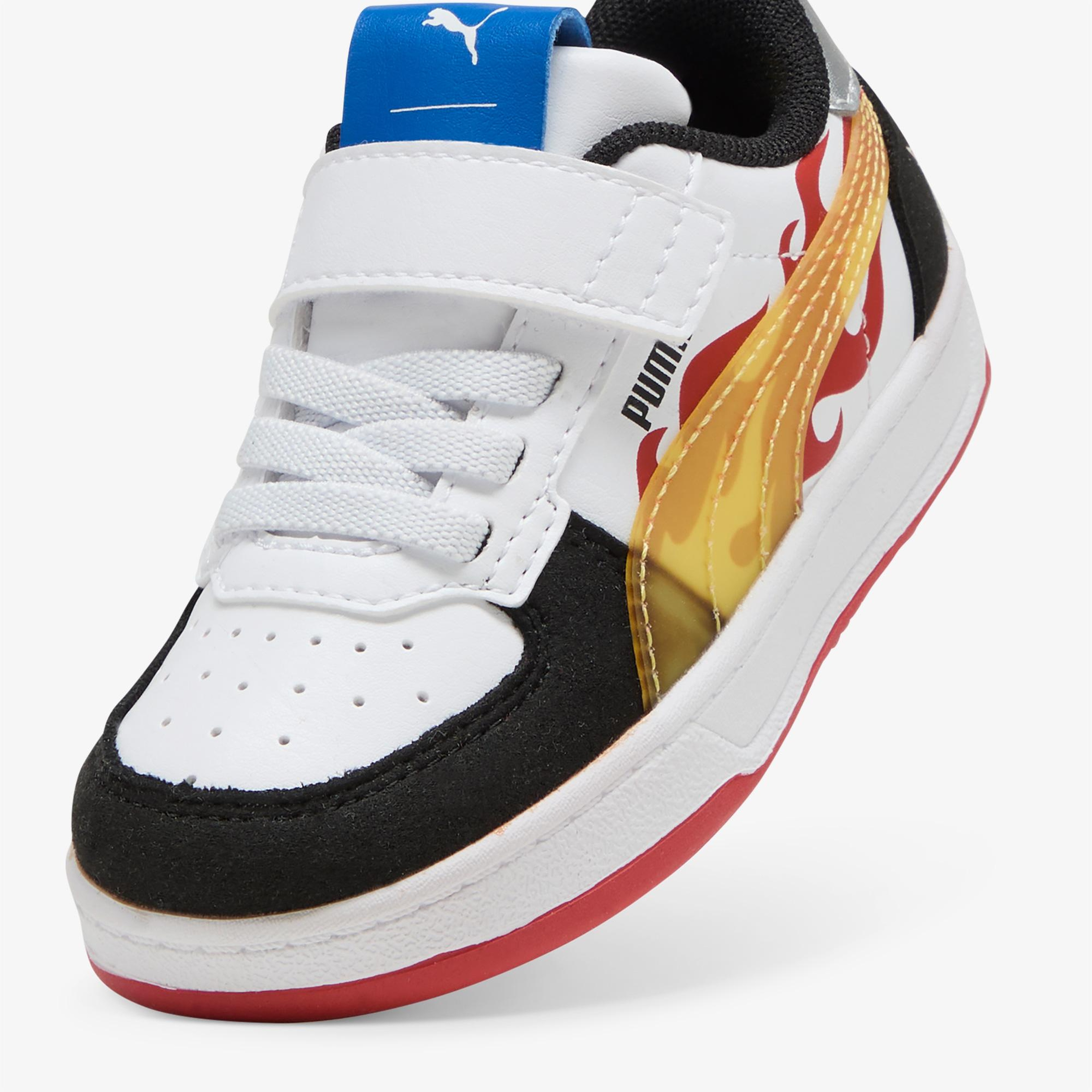 Puma Caven 2.0 Hotwheelsac Bebek Beyaz Spor Ayakkabı