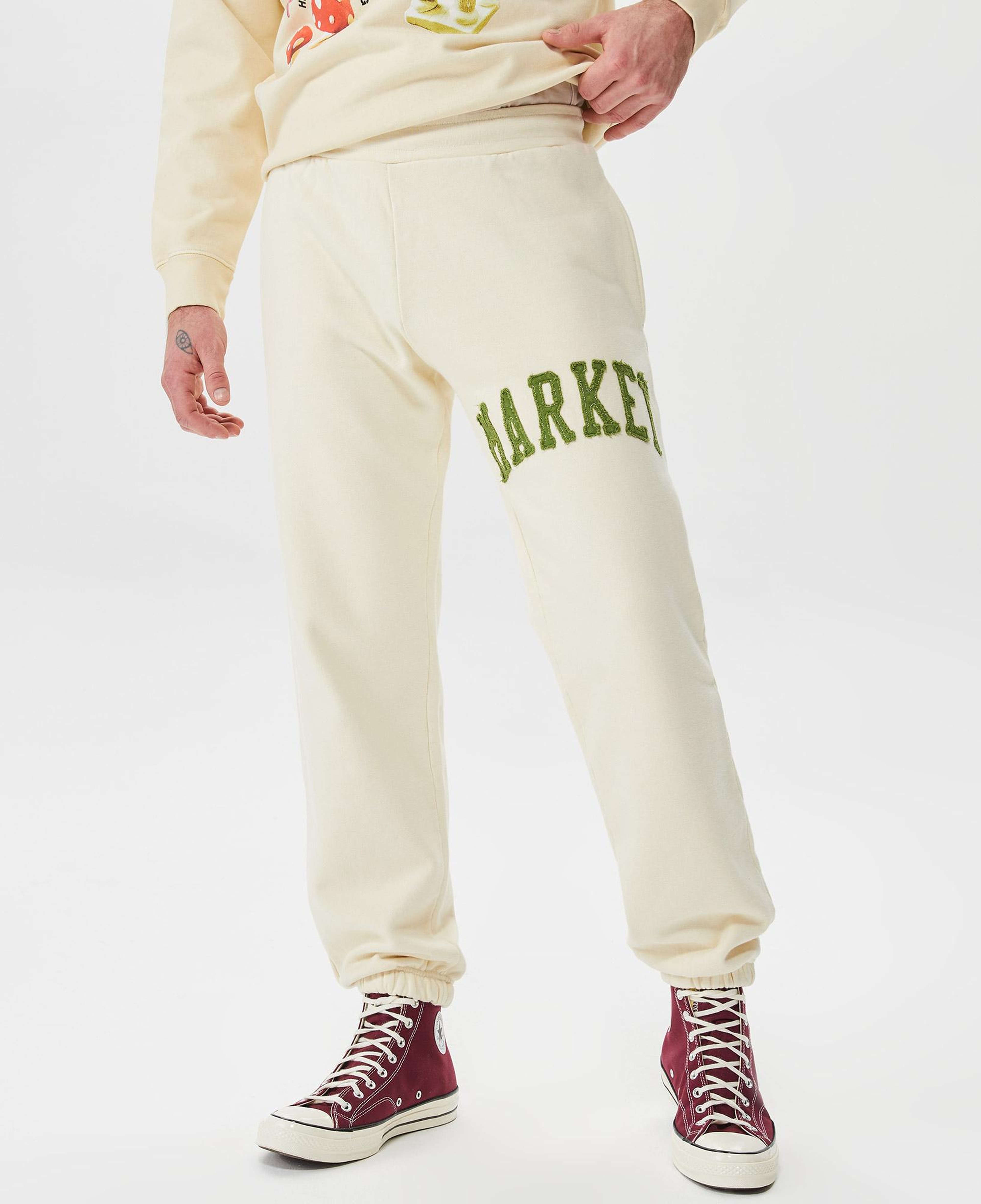Market Vintage Wash Erkek Bej Eşofman Altı