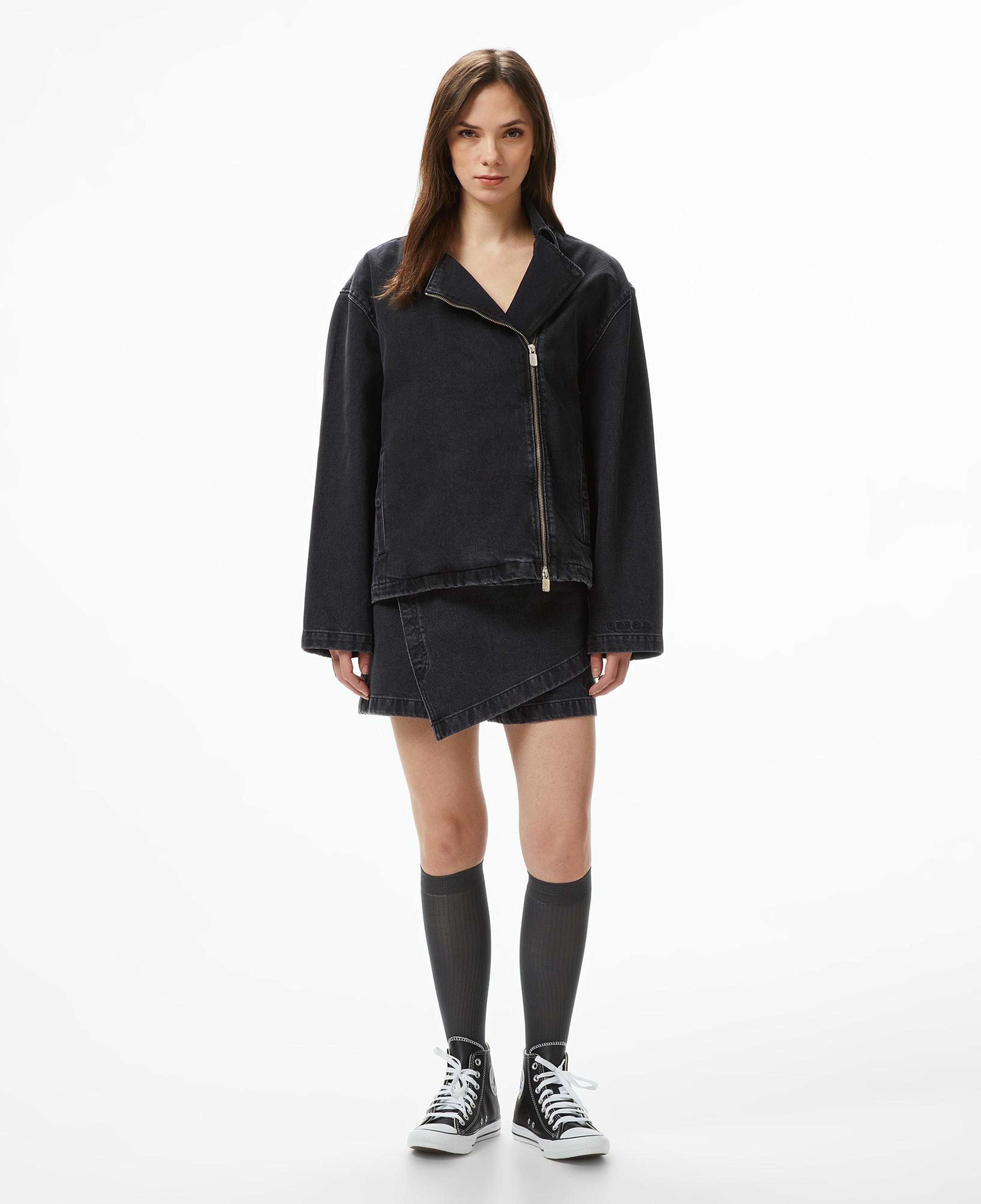 UNITED4 Essentials Kadın Siyah Ceket