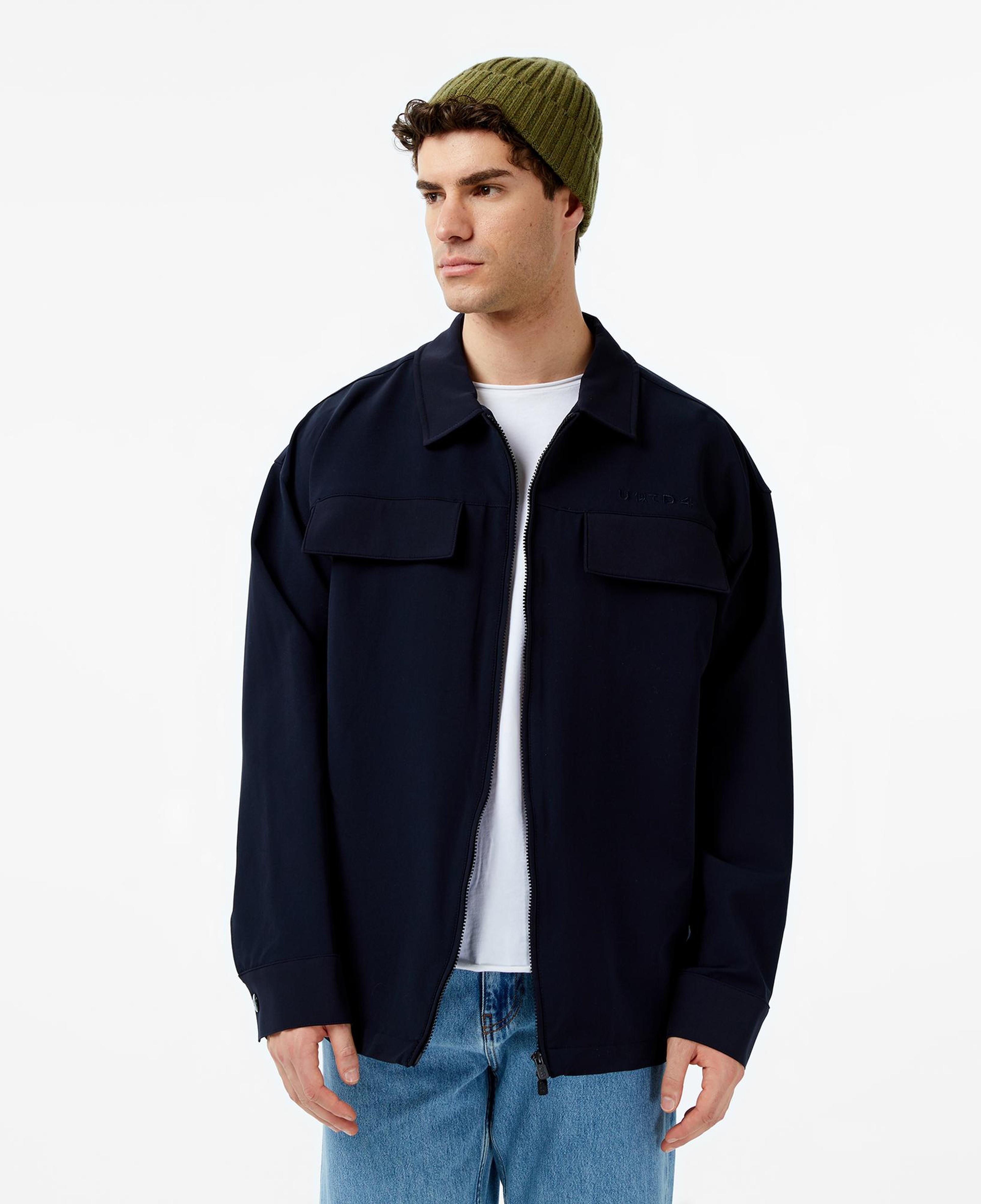 UNITED4 Erkek Siyah Ceket