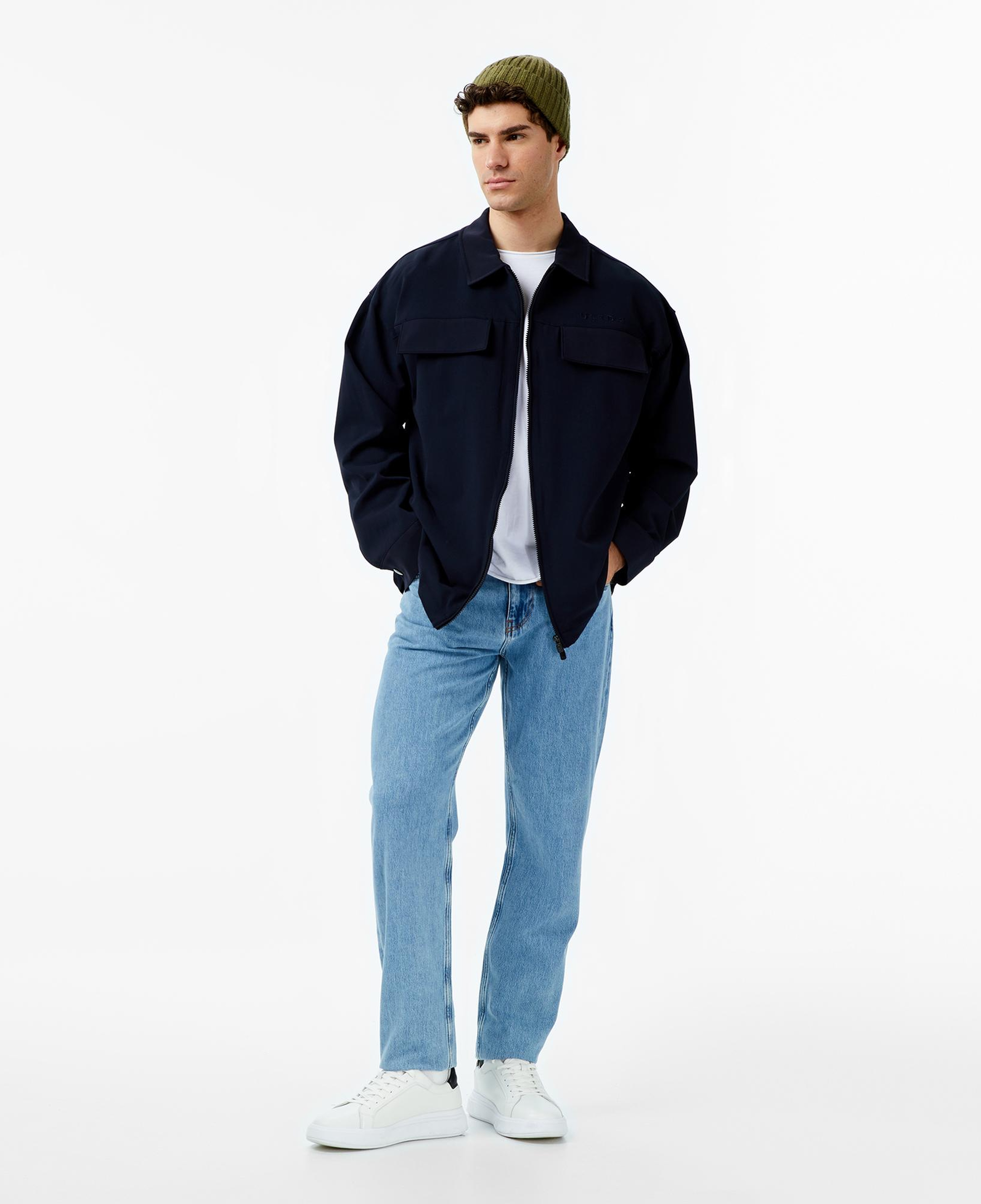 UNITED4 Erkek Siyah Ceket