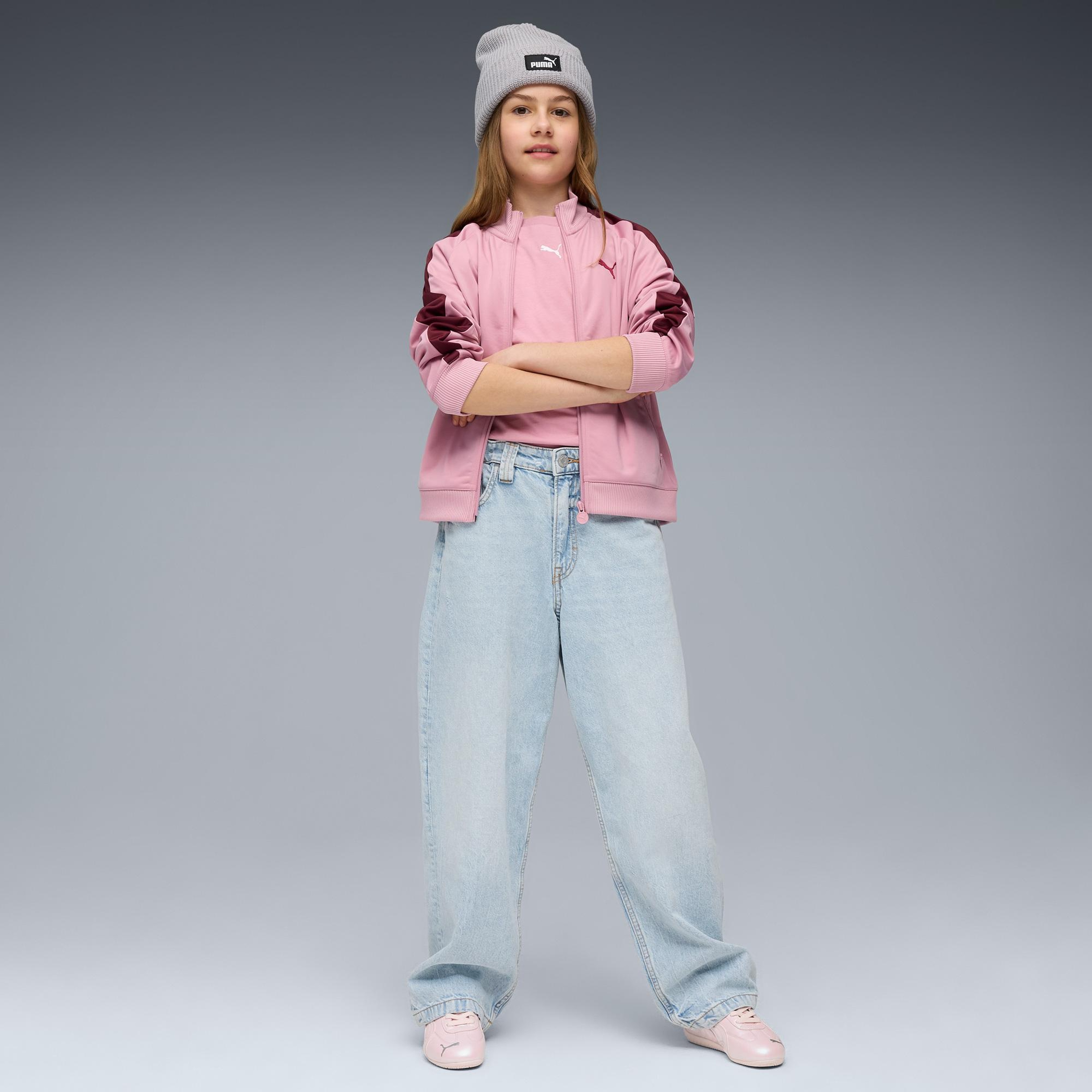 Puma T7 Always On Çocuk Pembe Ceket
