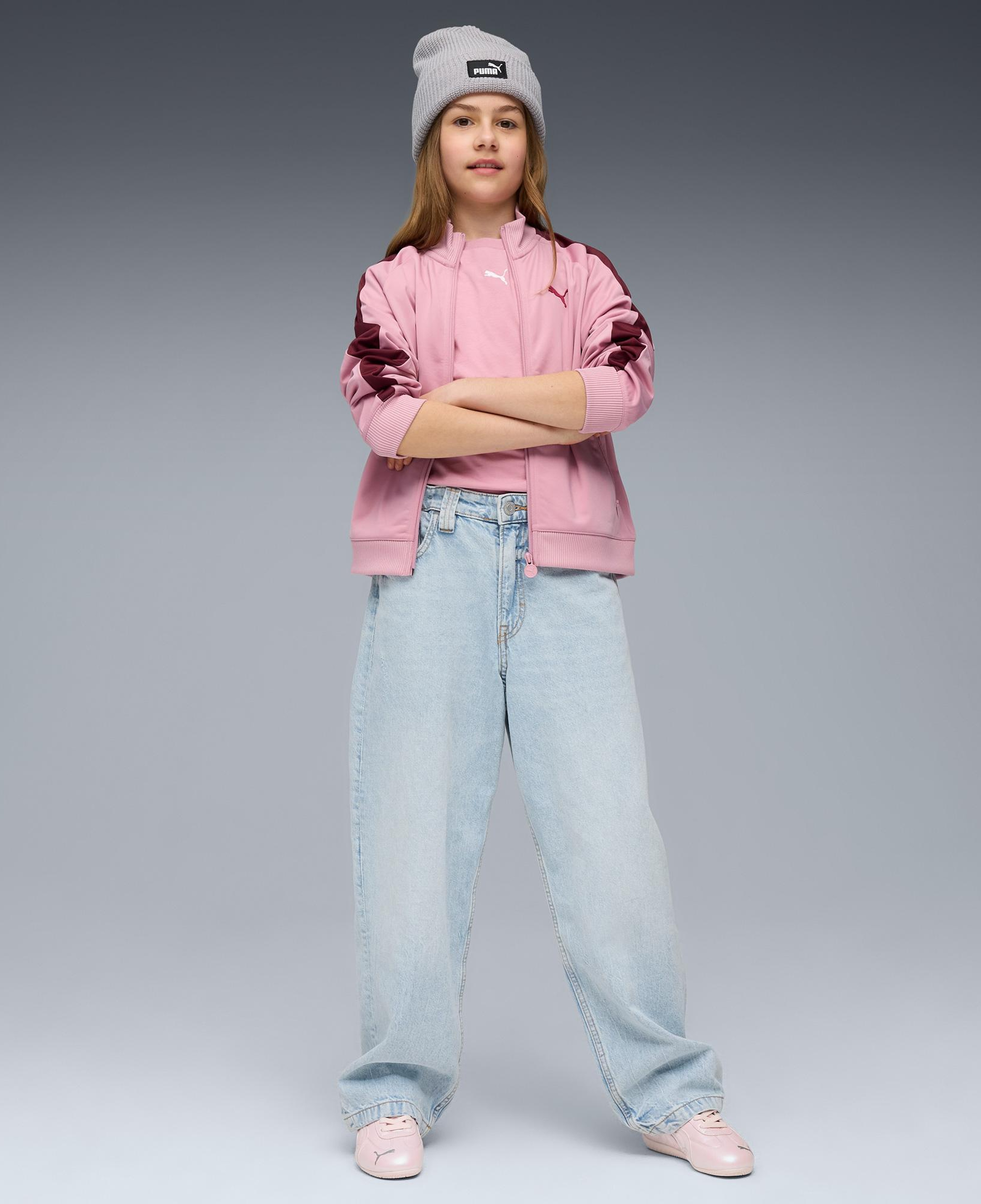 Puma T7 Always On Çocuk Pembe Ceket