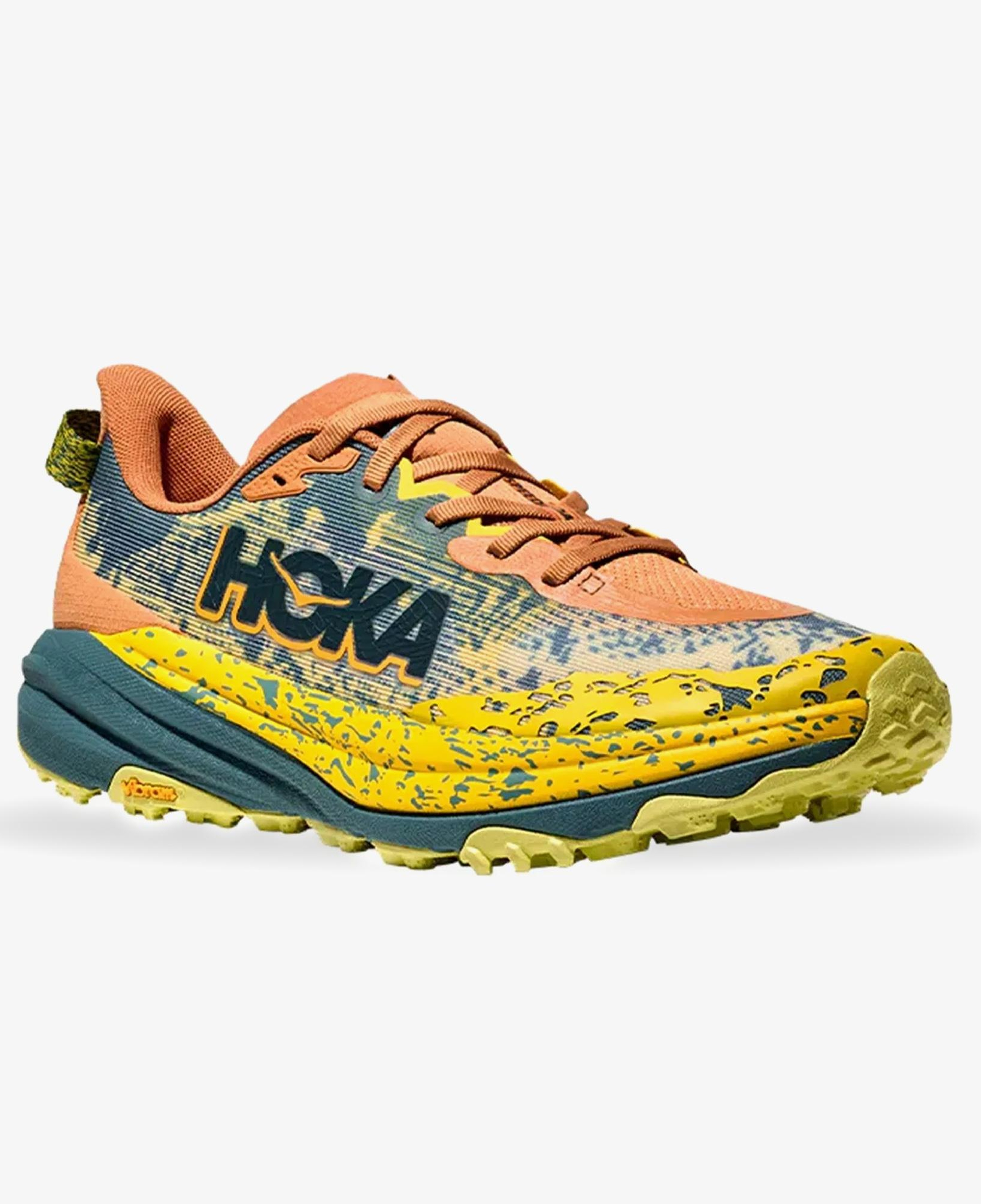 Hoka Speedgoat 6 Erkek Turuncu Arazi Koşu Ayakkabısı