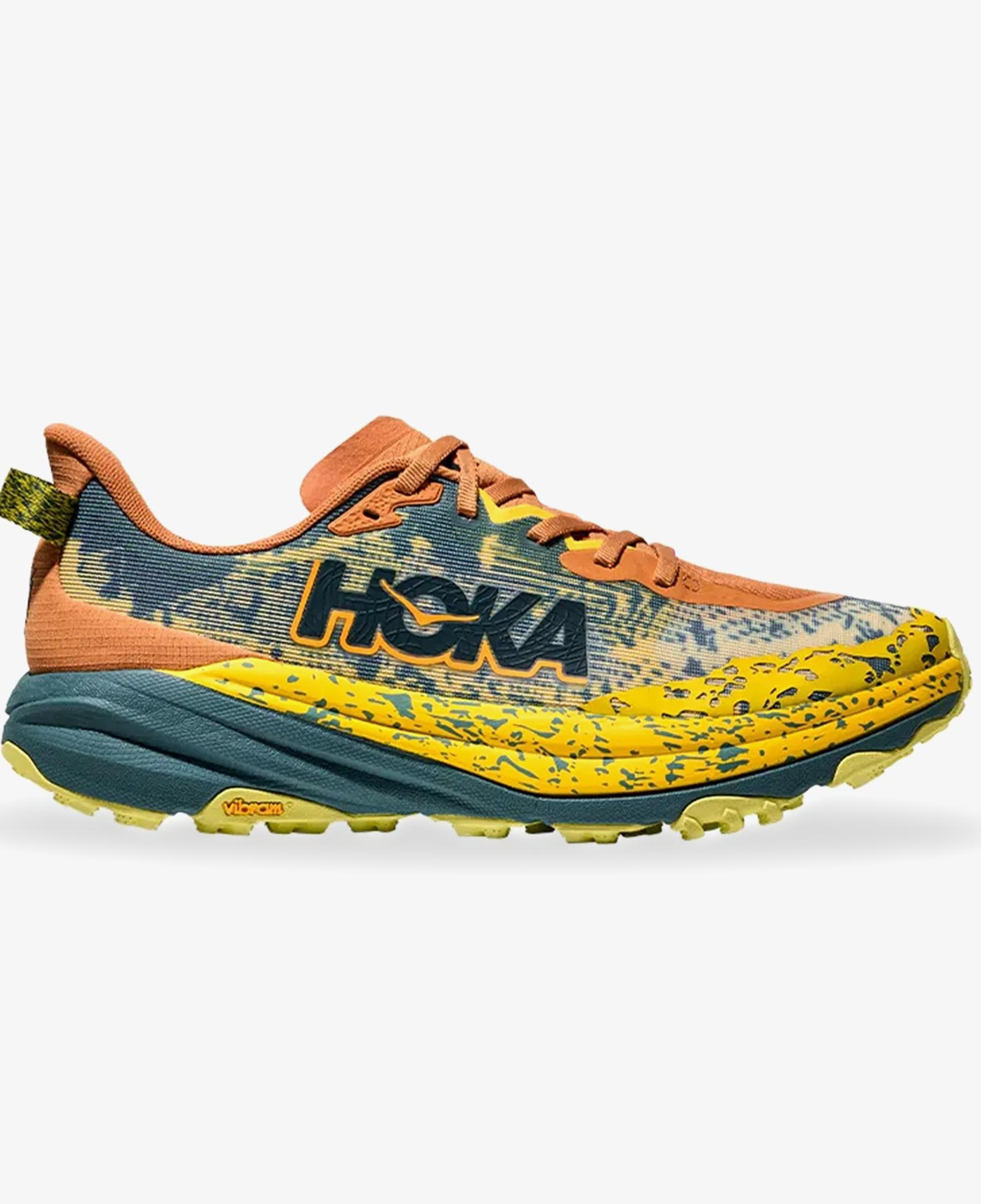 Hoka Speedgoat 6 Erkek Turuncu Arazi Koşu Ayakkabısı