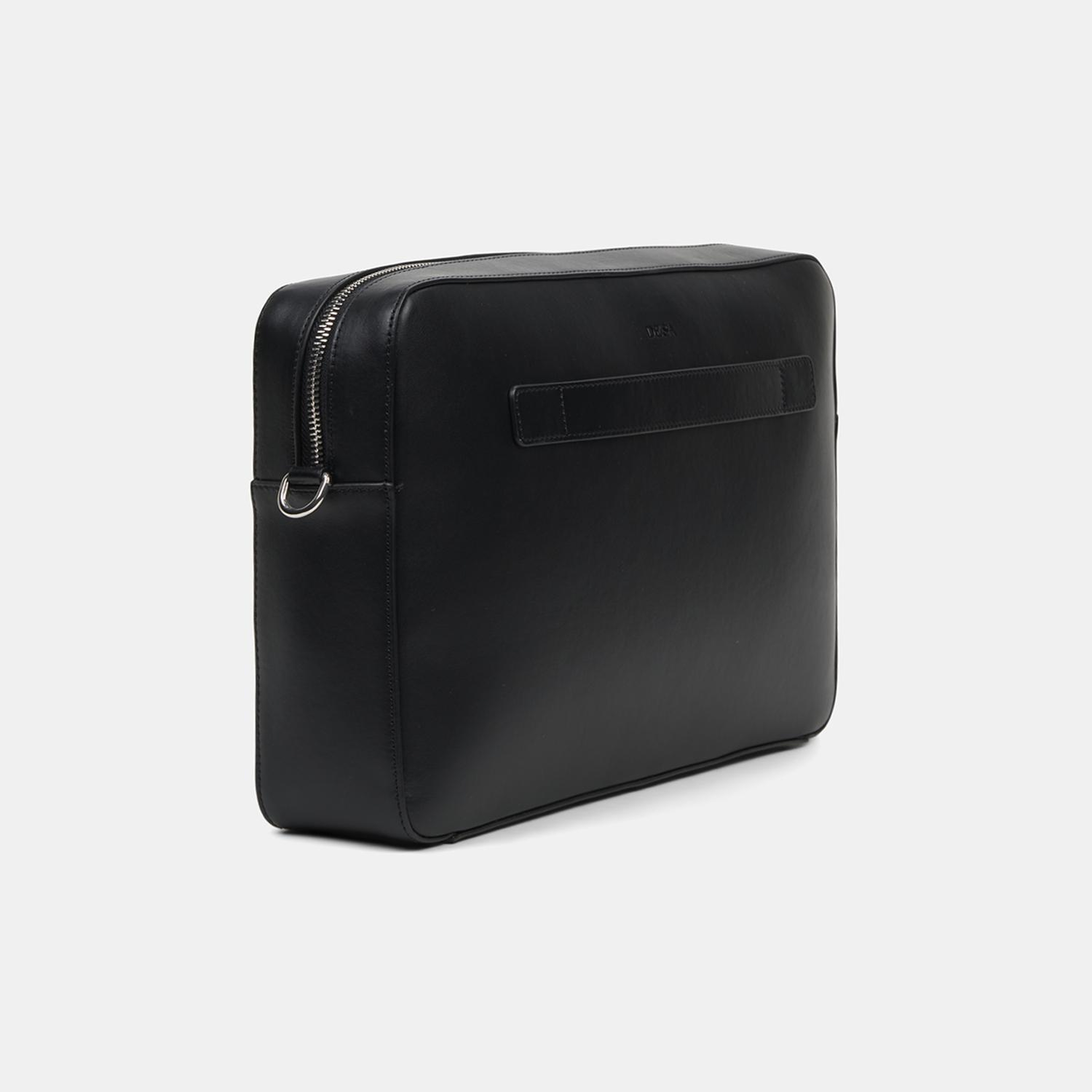 Erkek Siyah Deri Laptop Çantası