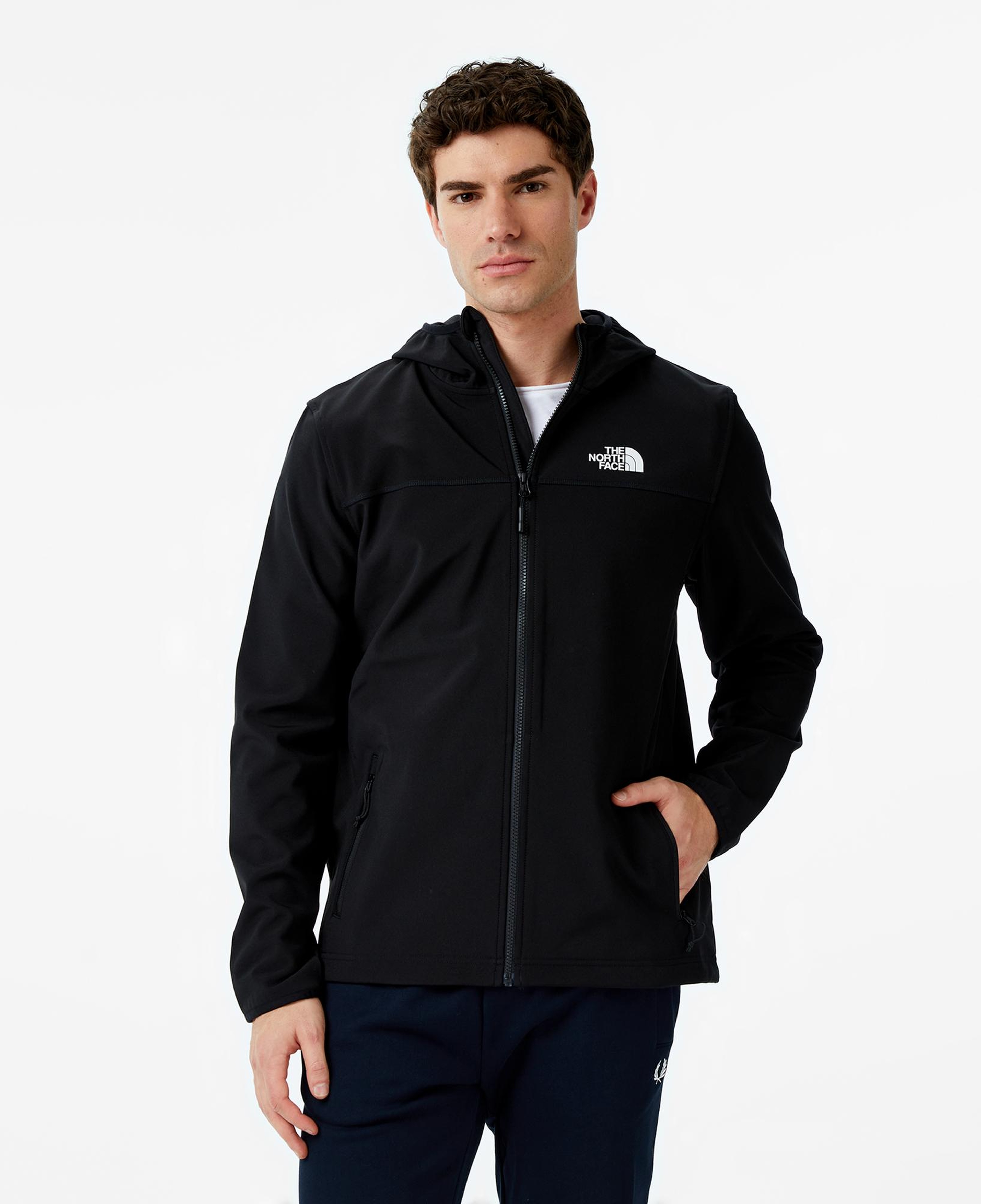 The North Face Combal Softshell 2.0 Erkek Siyah Outdoor Polar