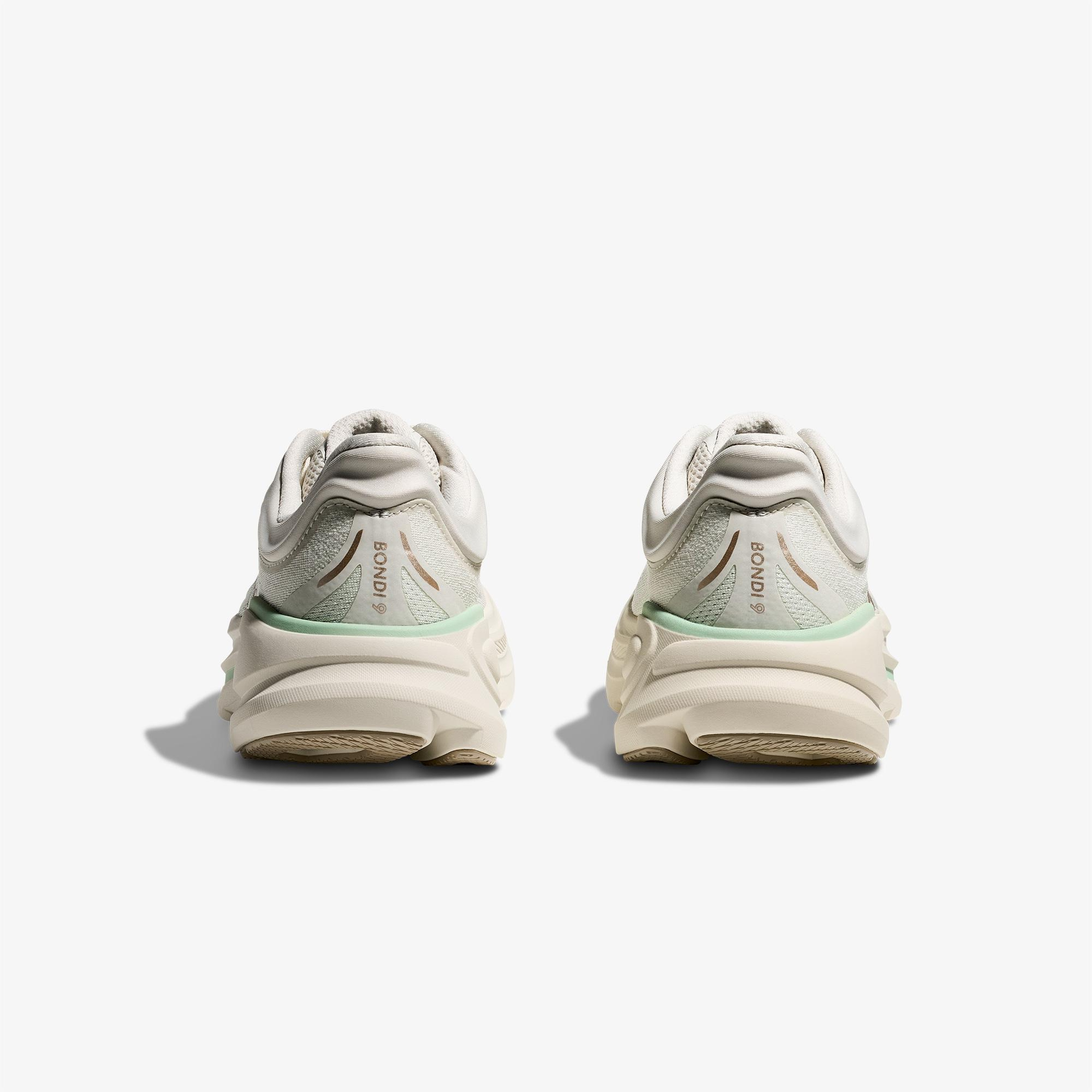 Hoka One Bondi 9 Kadın Bej Koşu Ayakkabısı