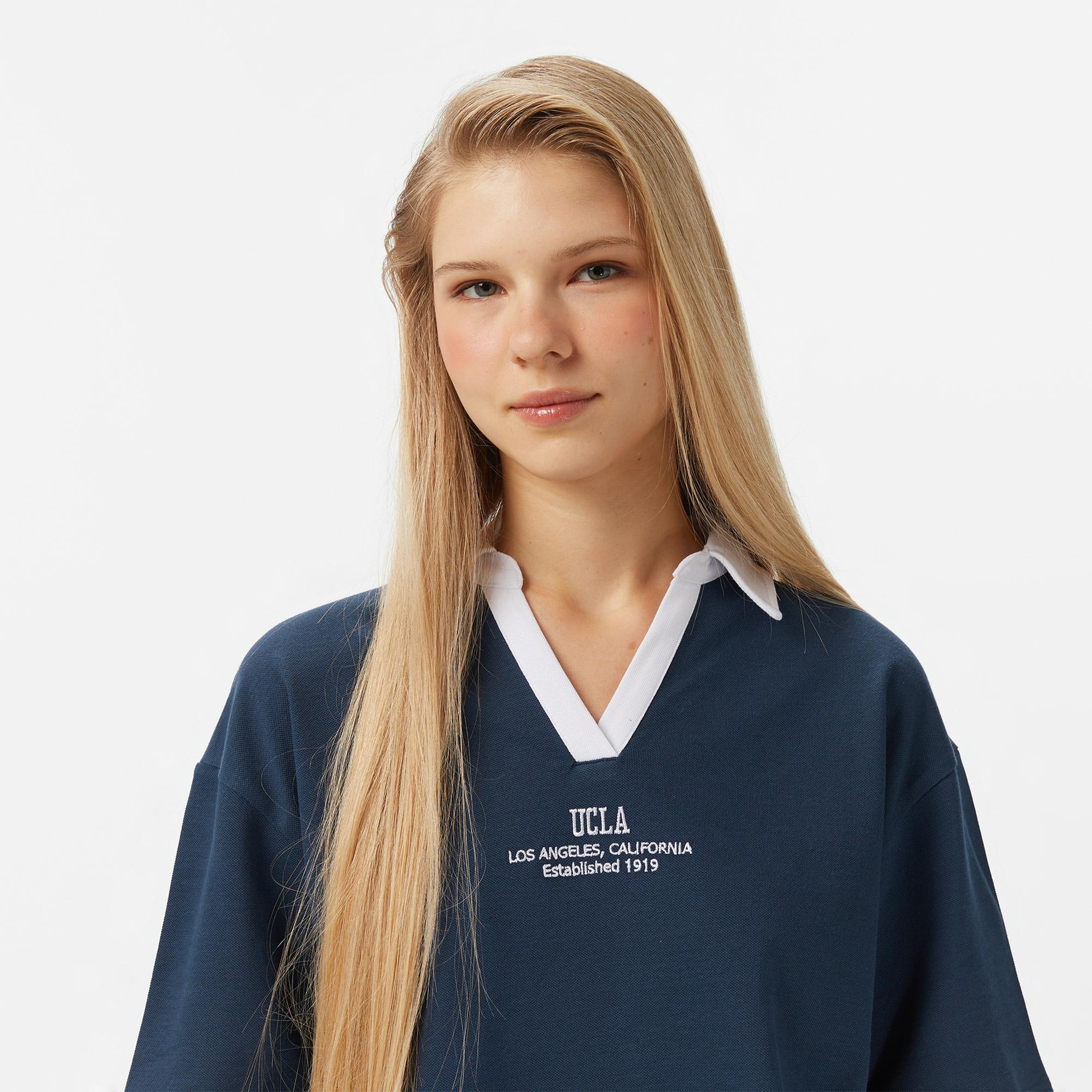 UCLA Polly Kadın Lacivert T-Shirt