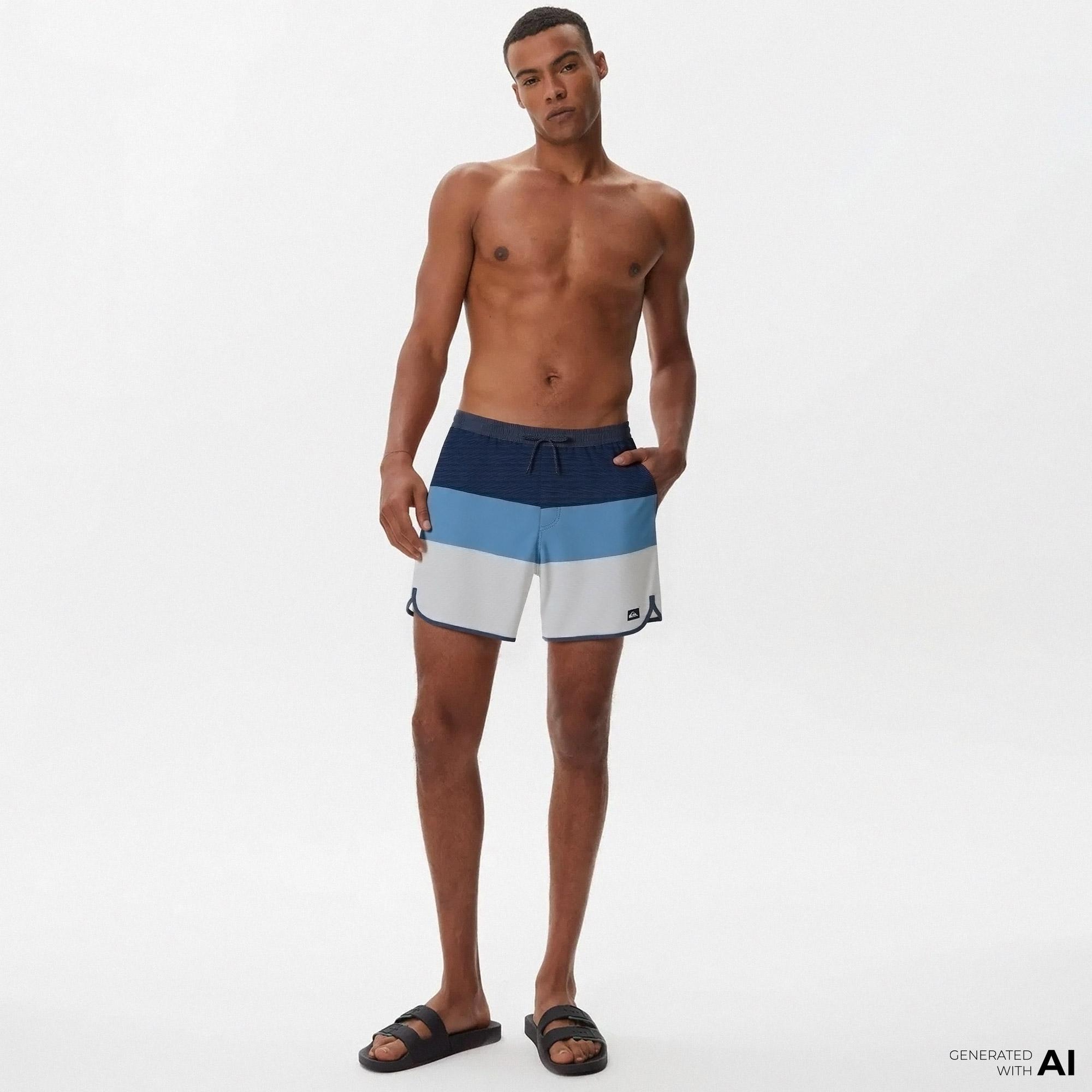 Quiksilver Surfsilk Tijuana Erkek Mavi Deniz Şortu