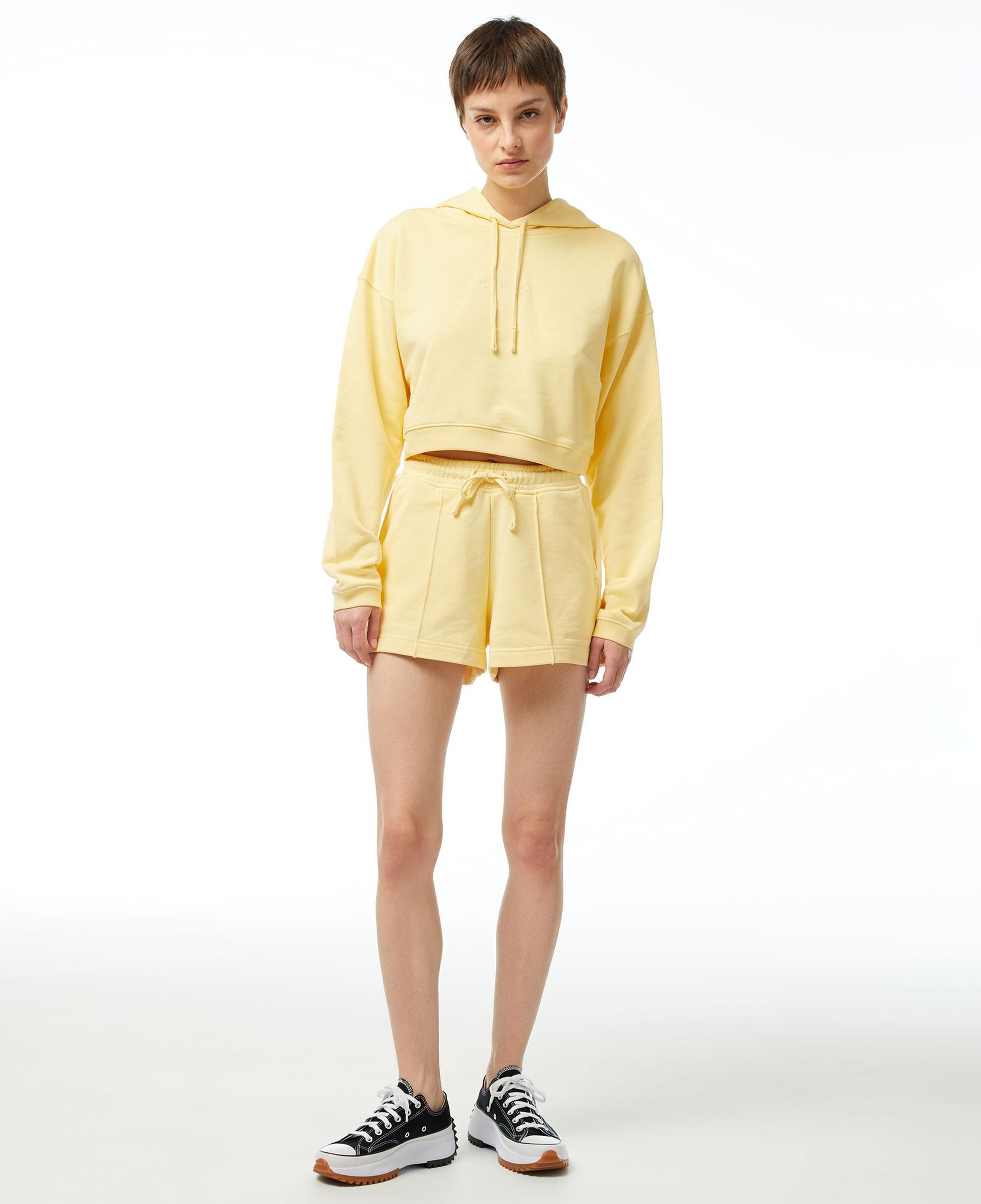 Les Benjamins 306 Kadın Sarı Hoodie