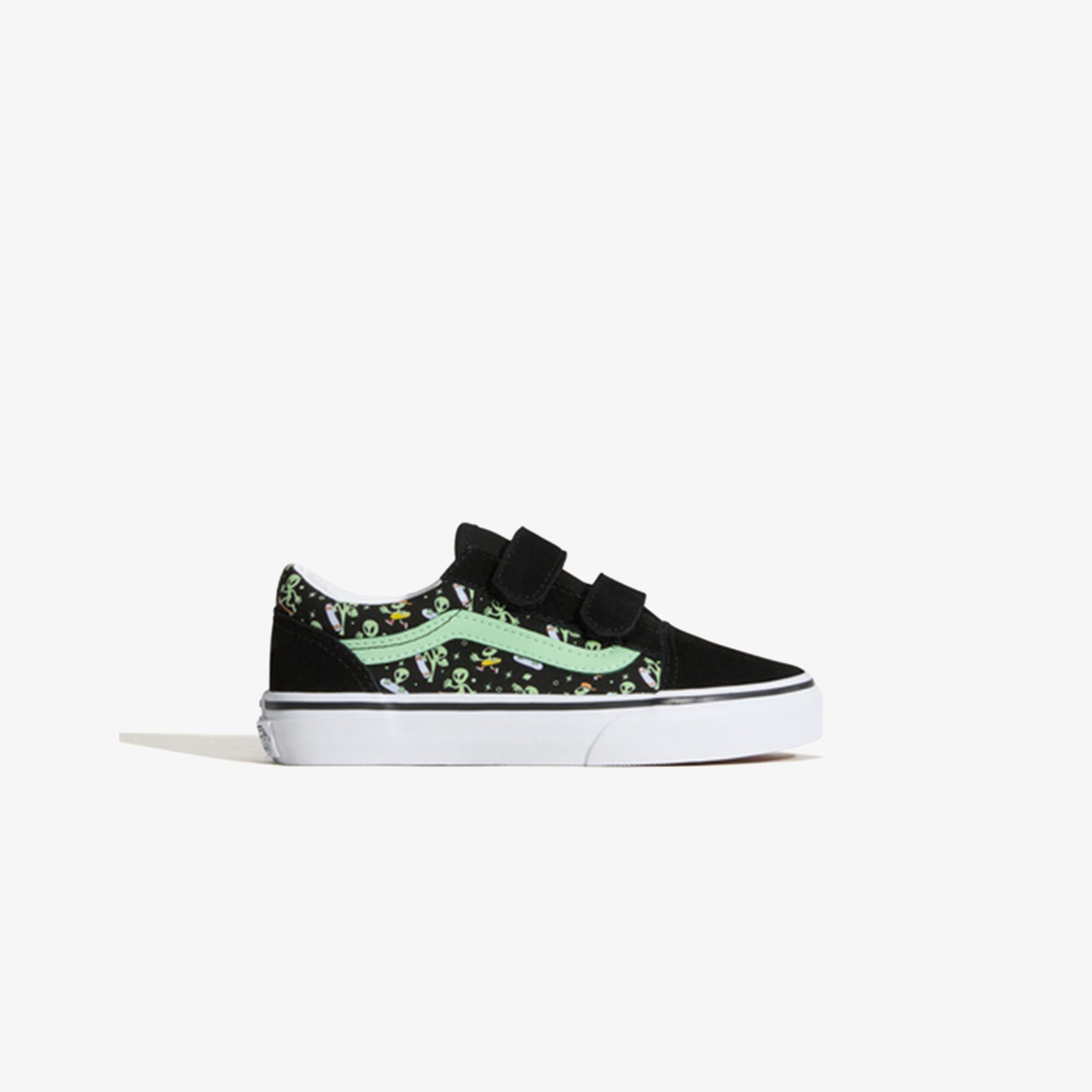 Vans Old Skool V Çocuk Siyah Sneaker