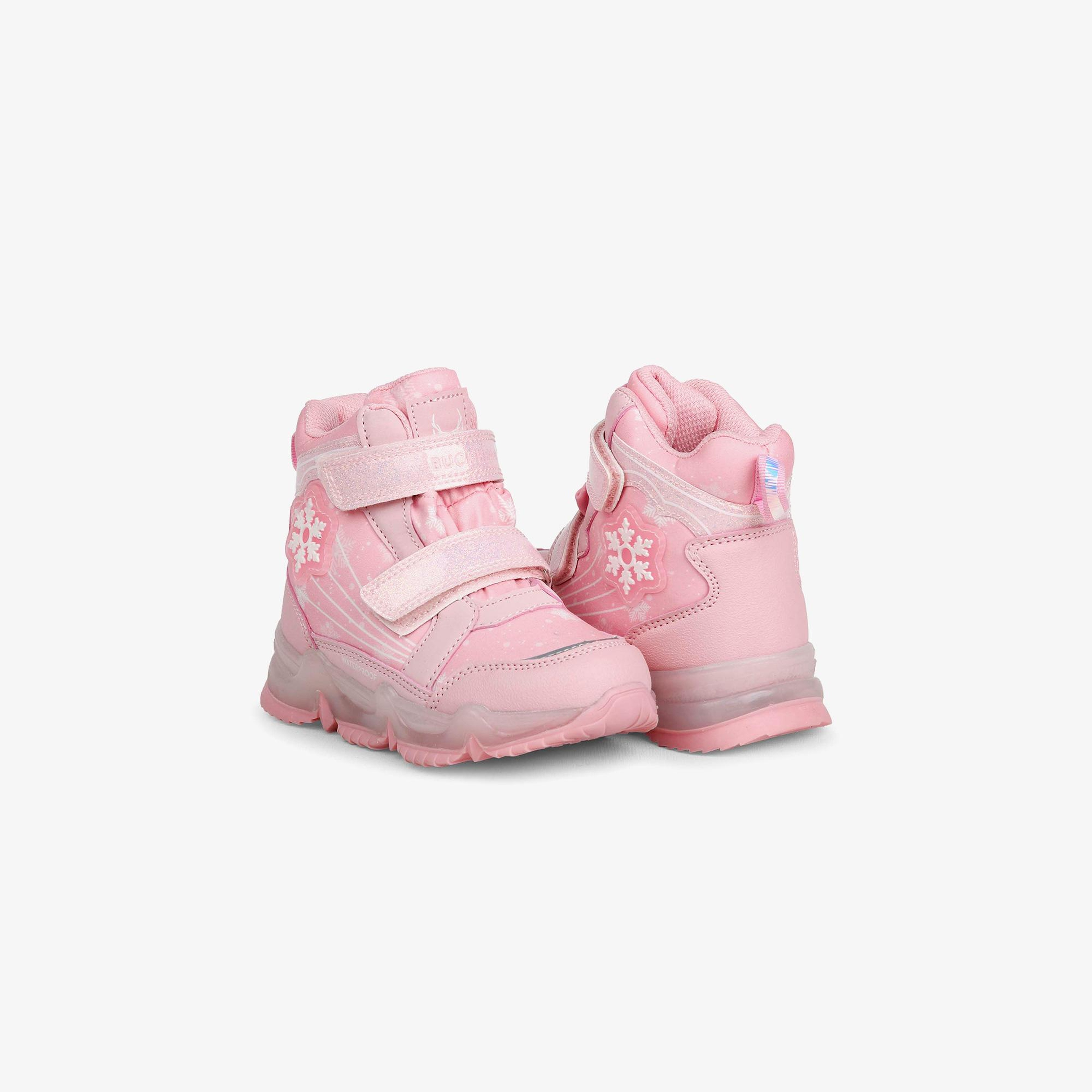 Buckhead Buck3034 Snowy Işıklı Su Geçirmez Çocuk Pembe Bot