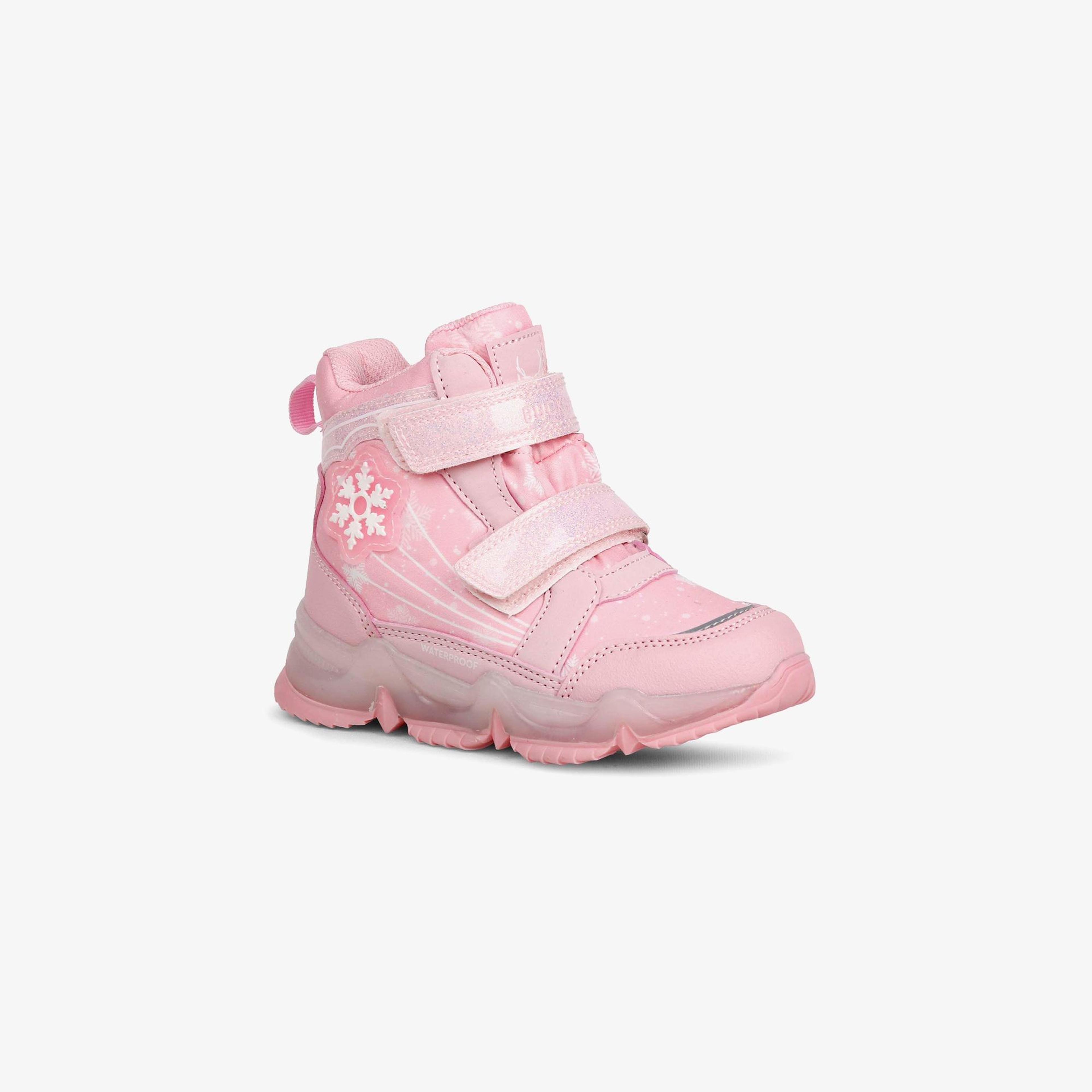 Buckhead Buck3034 Snowy Işıklı Su Geçirmez Çocuk Pembe Bot