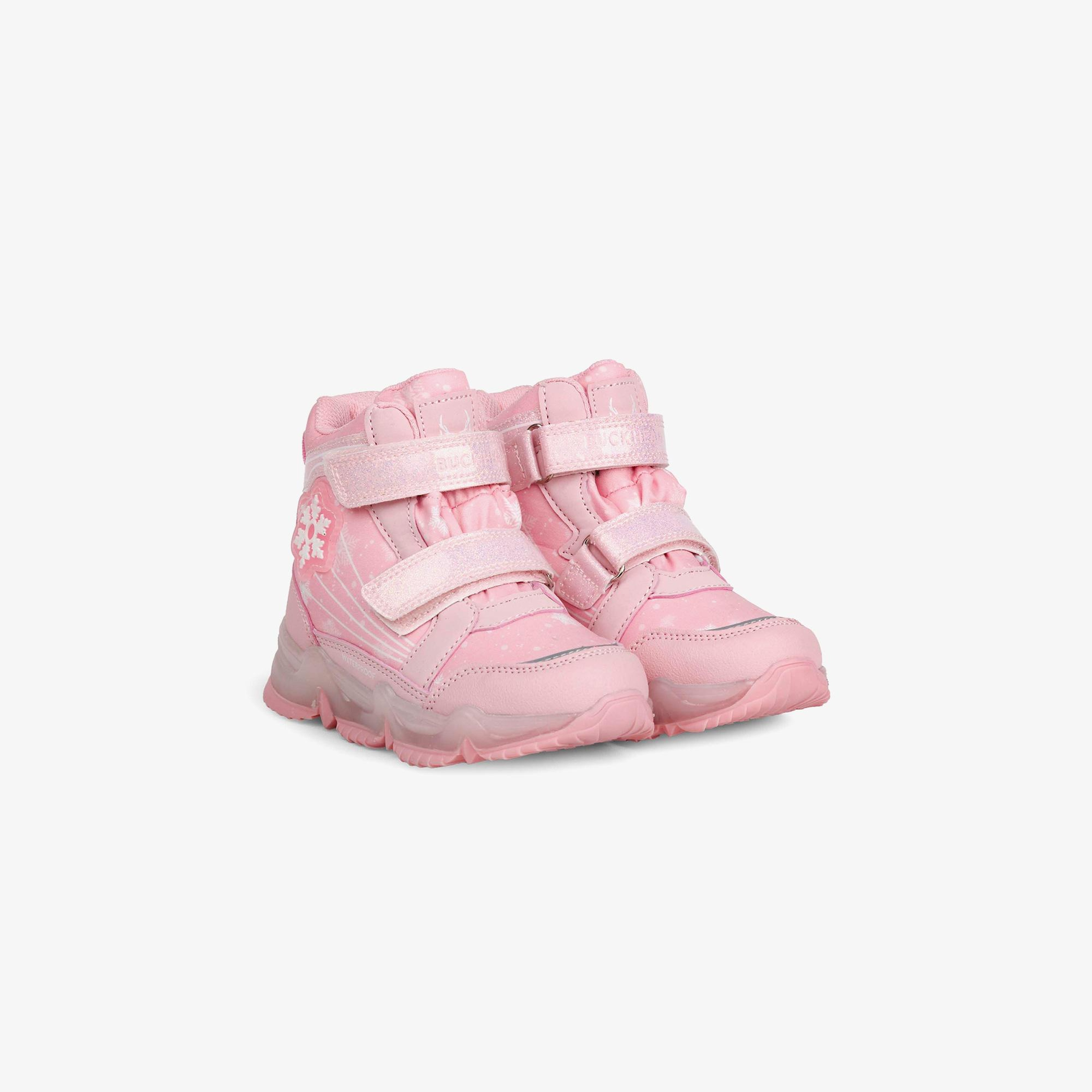 Buckhead Buck3034 Snowy Işıklı Su Geçirmez Çocuk Pembe Bot