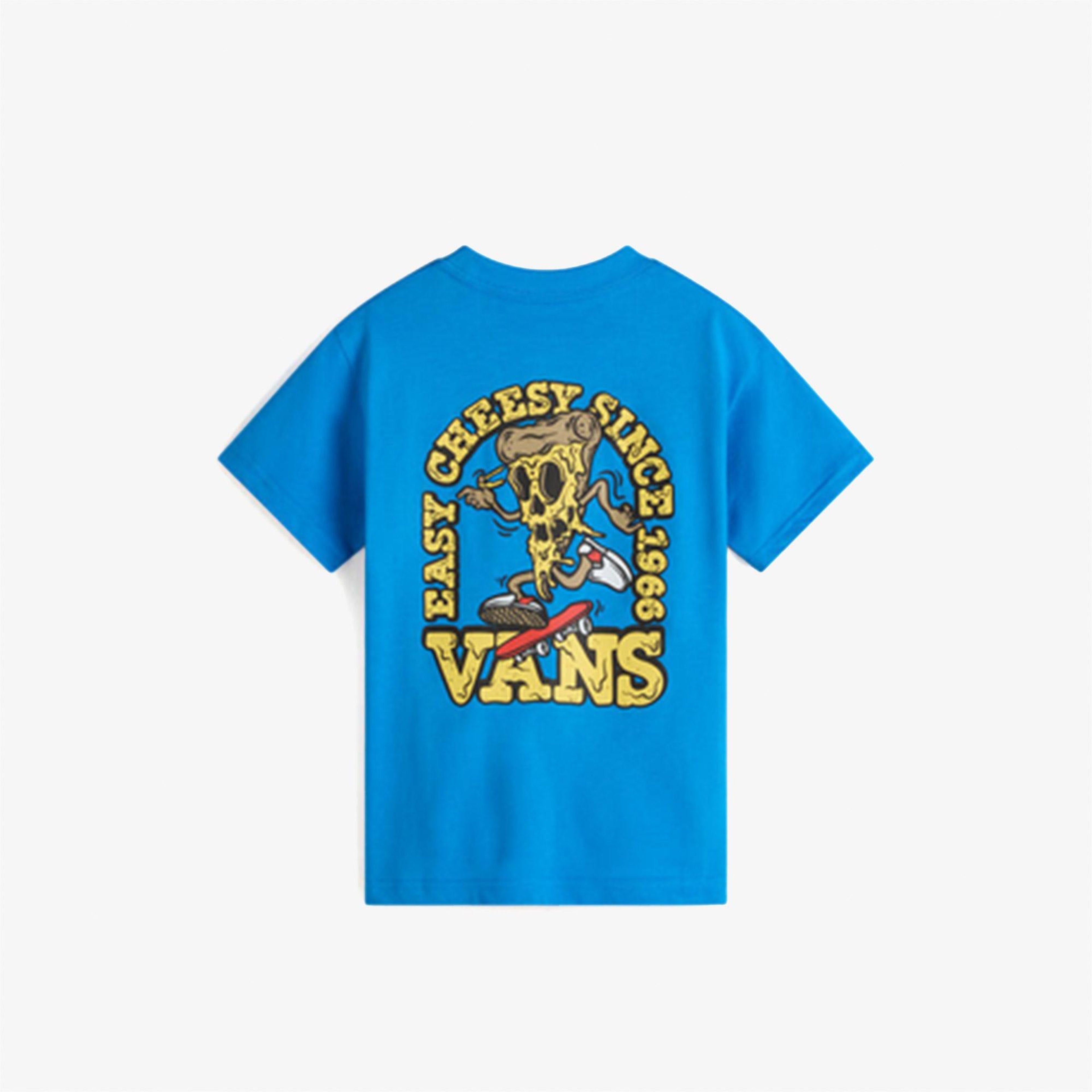 Vans Cheesy Ss Çocuk Mavi T-Shirt