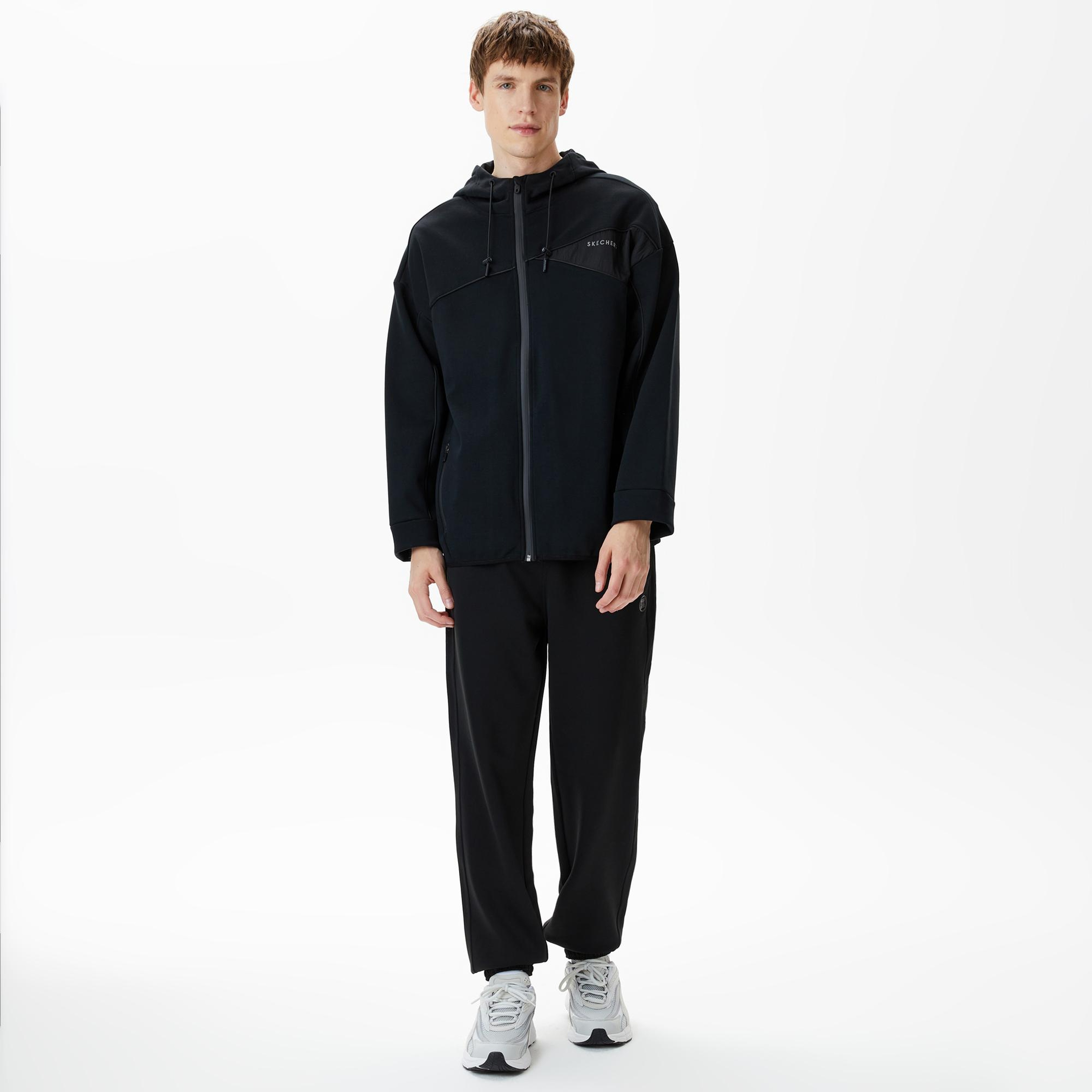 Skechers 2Xi-lock Erkek Siyah  Günlük Eşofman Üstü