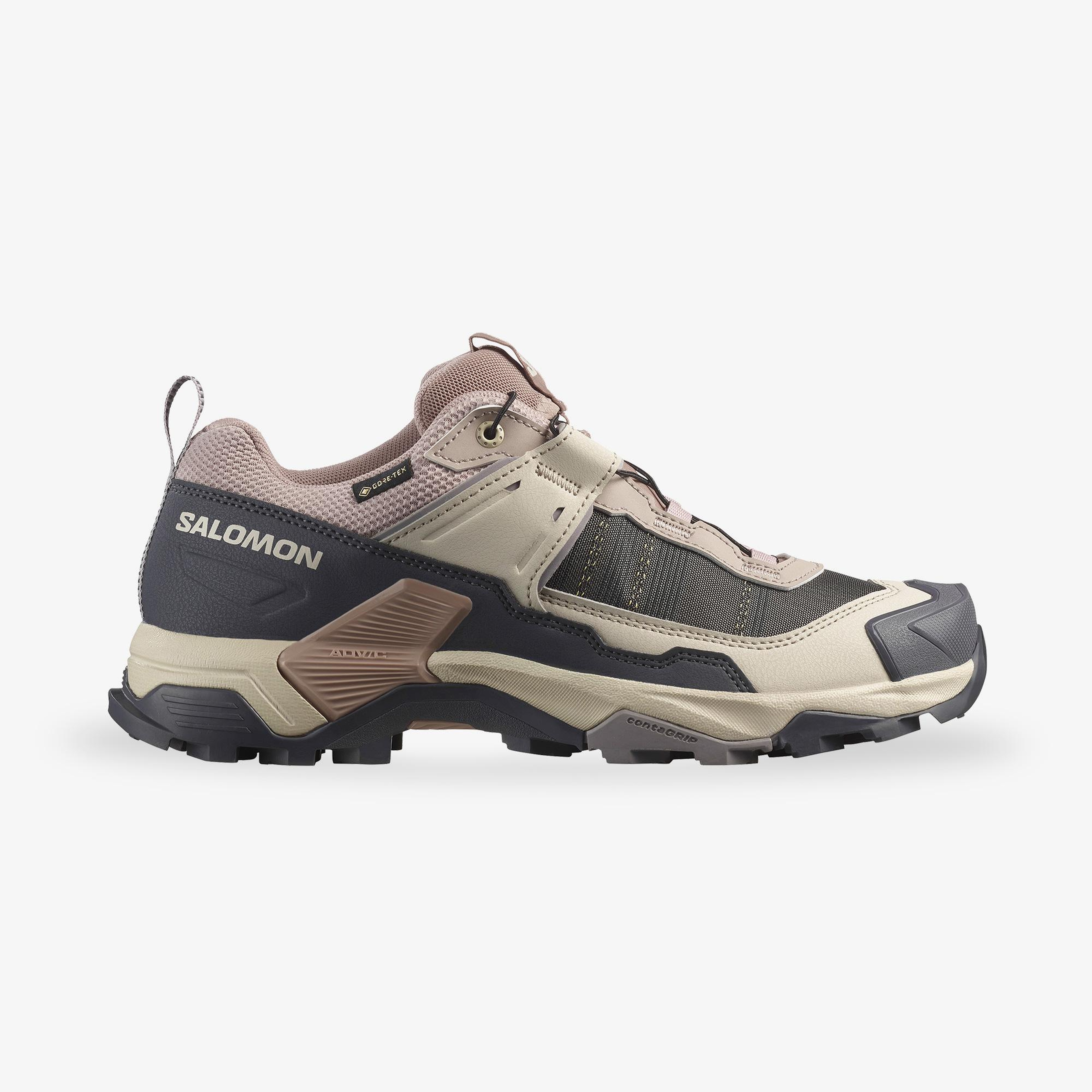 Salomon X Ultra 5 Gore-Tex Kadın Gri Outdoor Ayakkabı