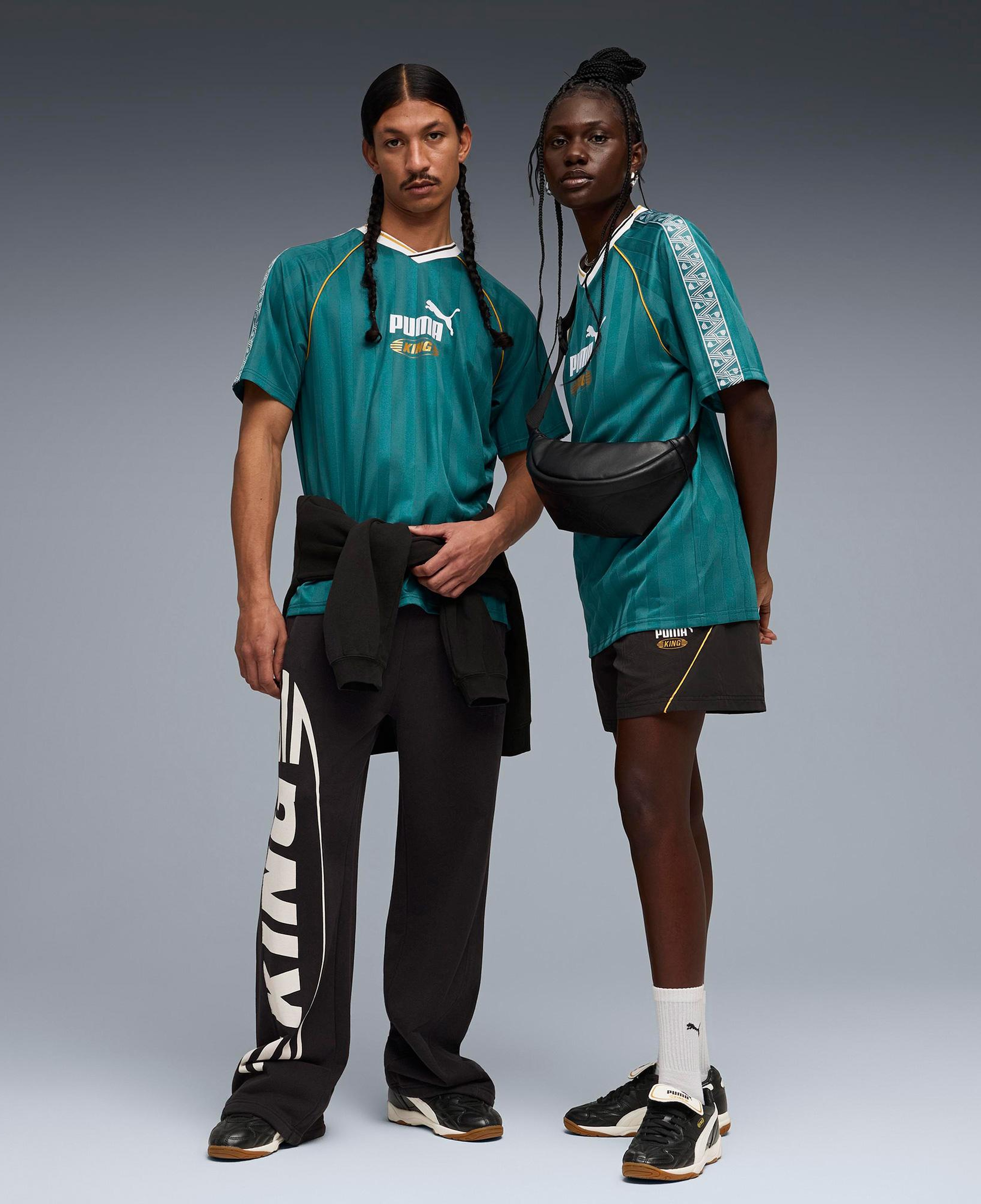 Puma King Relaxed Football Erkek Yeşil Forma