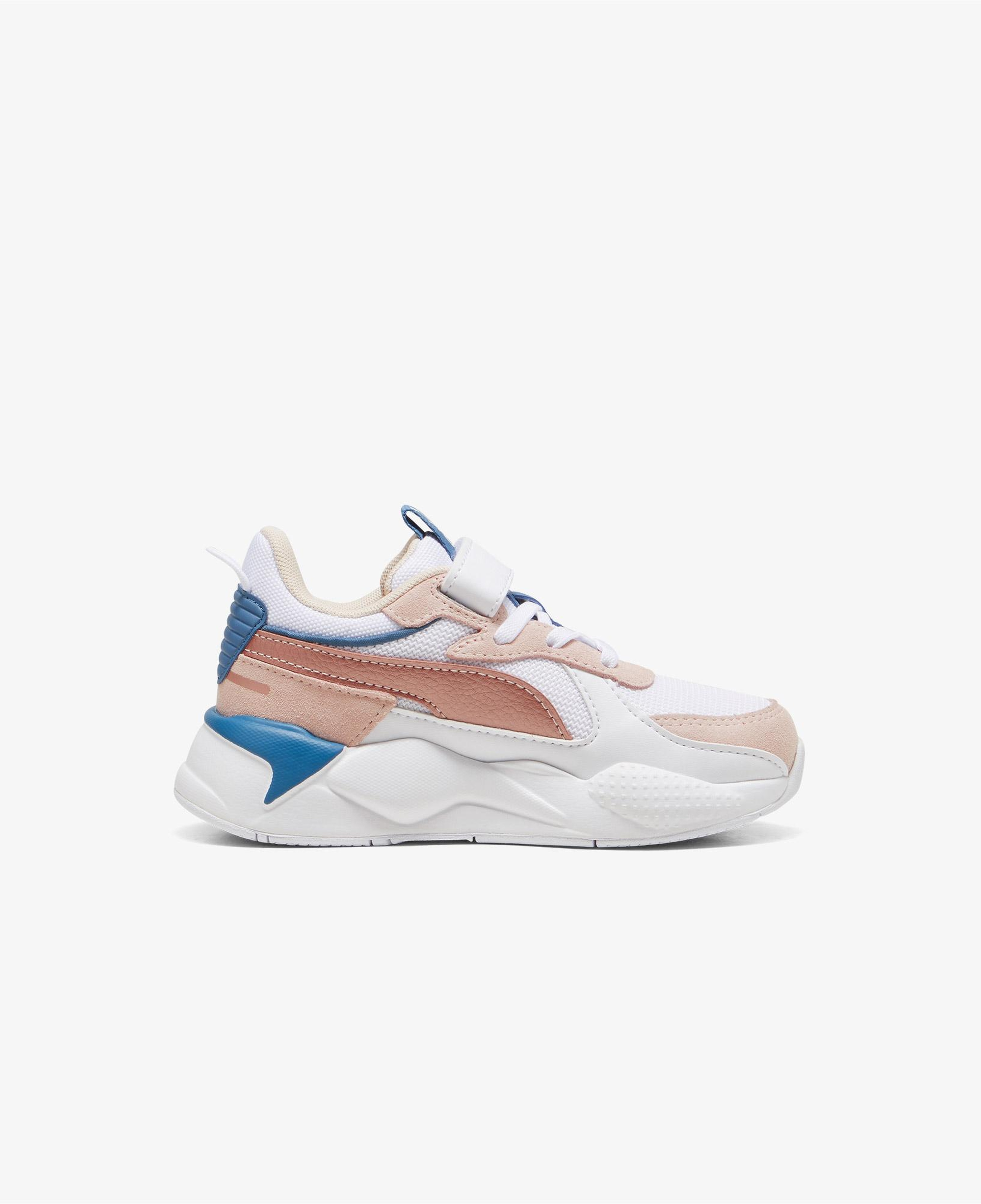 Puma Rs-X Metallic Ac+ Ps Çocuk Beyaz/Pembe Spor Ayakkabı