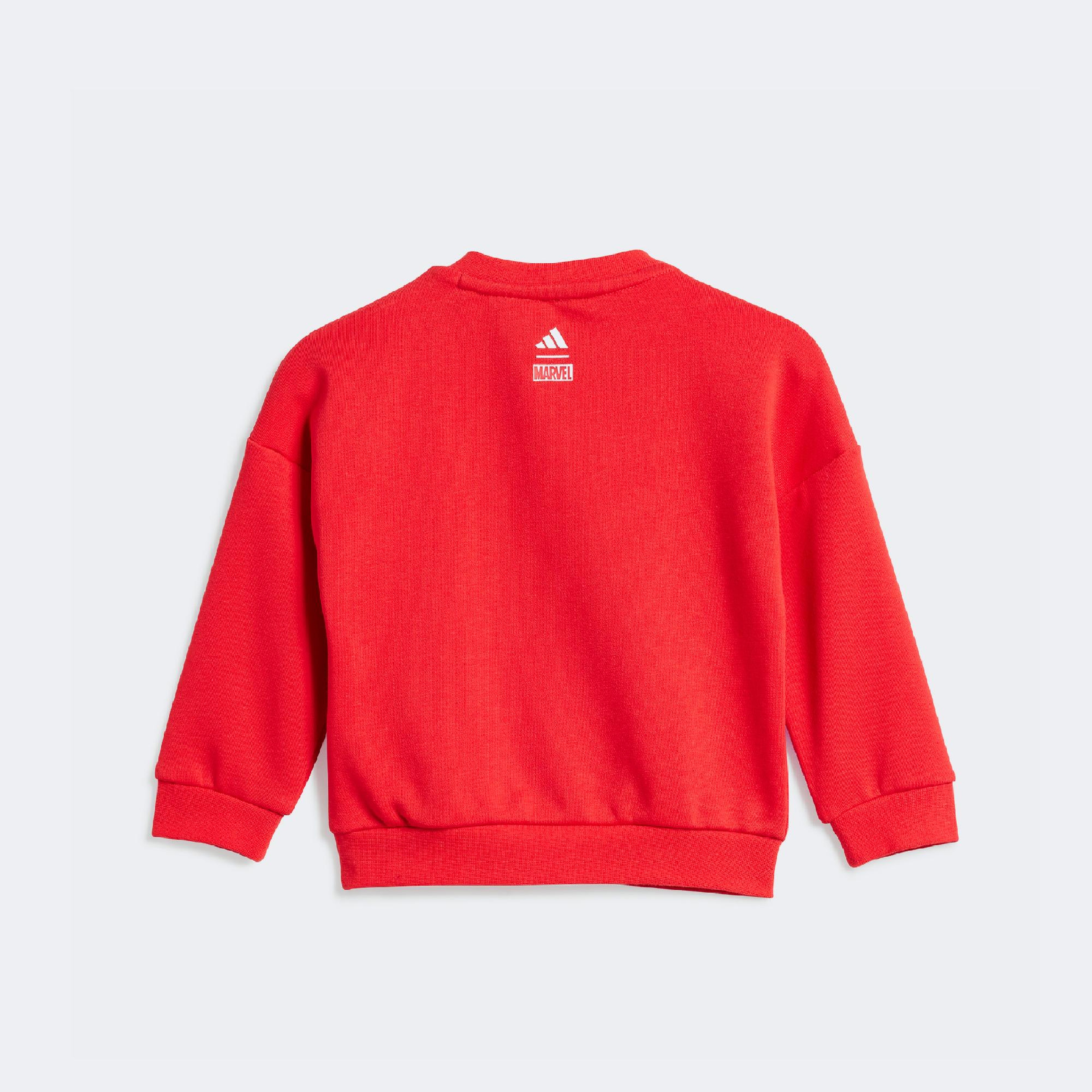 adidas X Marvel Spiderman Bebek Siyah/Kırmızı Eşofman Takımı