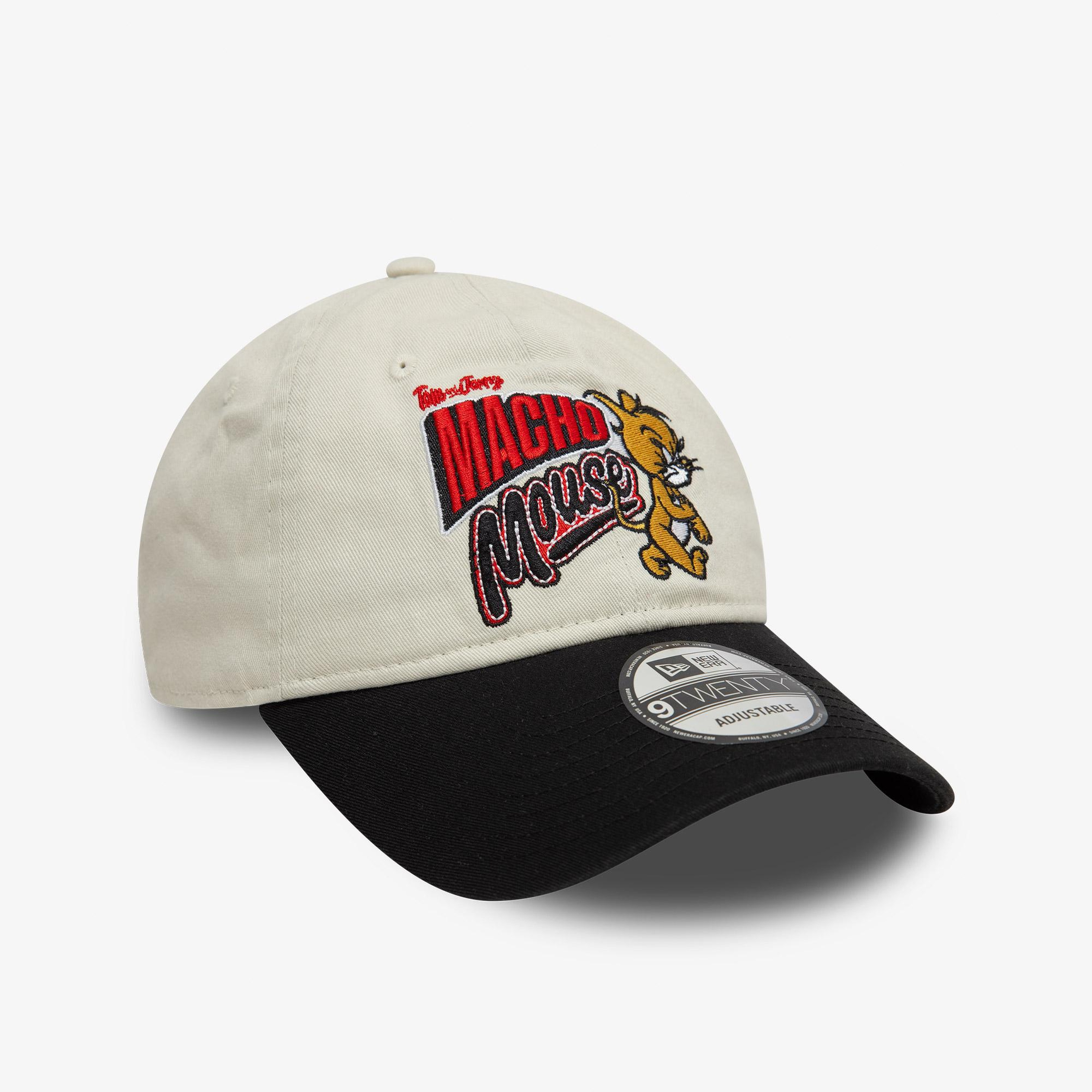 New Era Tom and Jerry Macho Mouse 9Twenty Unisex Krem Şapka