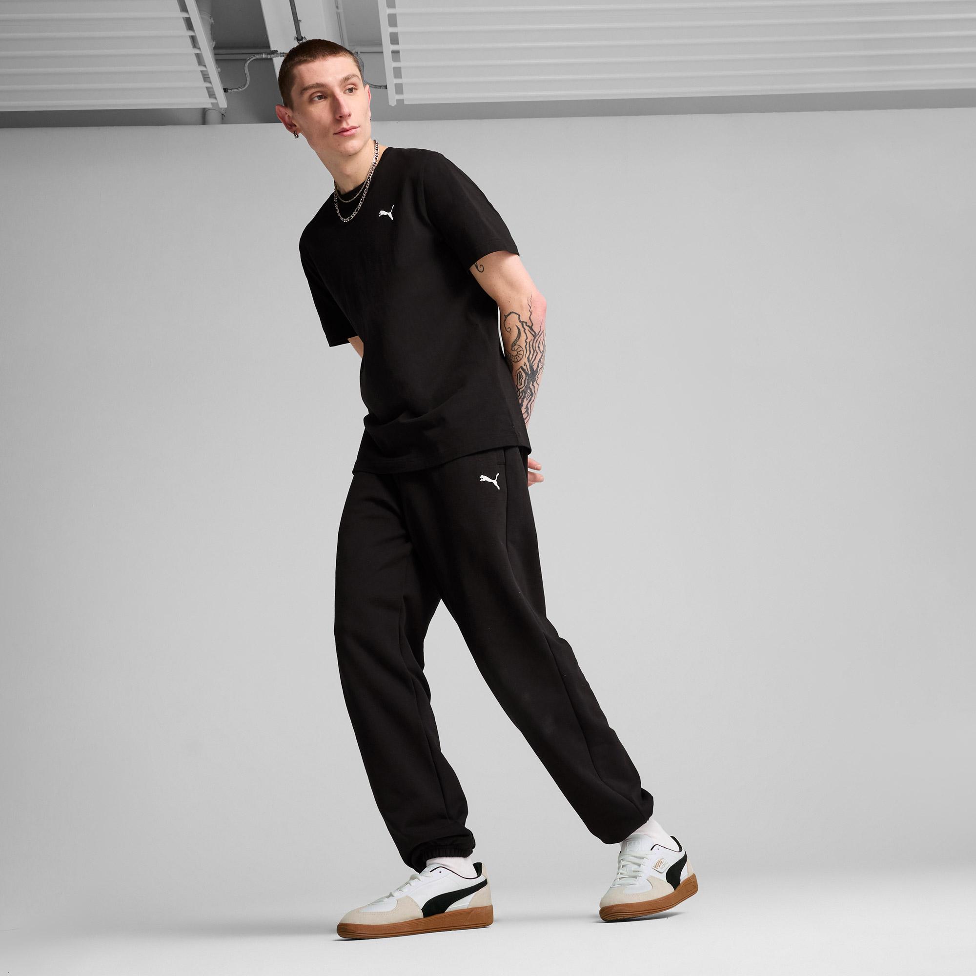 Puma Wardrobe Ess Erkek Siyah Eşofman Altı