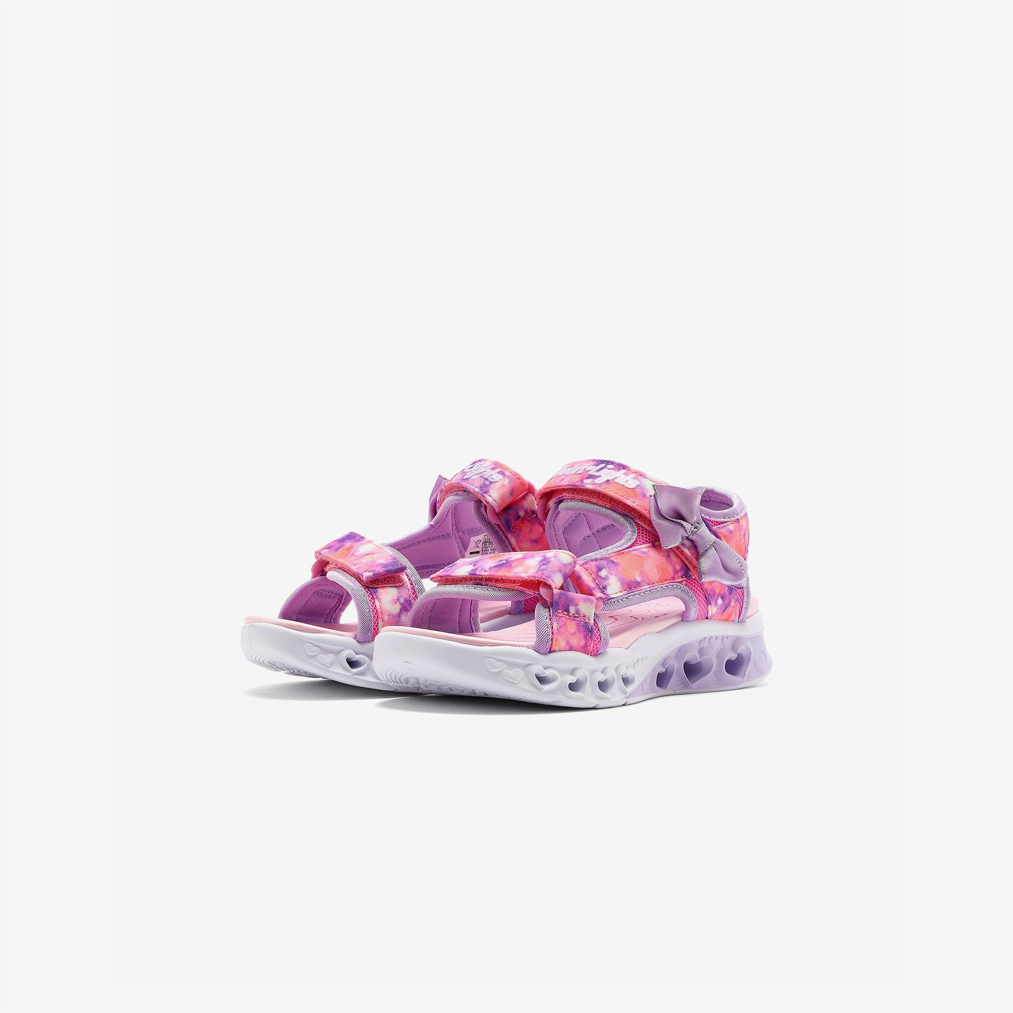 Skechers Flutter Hearts Sandal-Blurry Love Çocuk Pembe Spor Ayakkabı