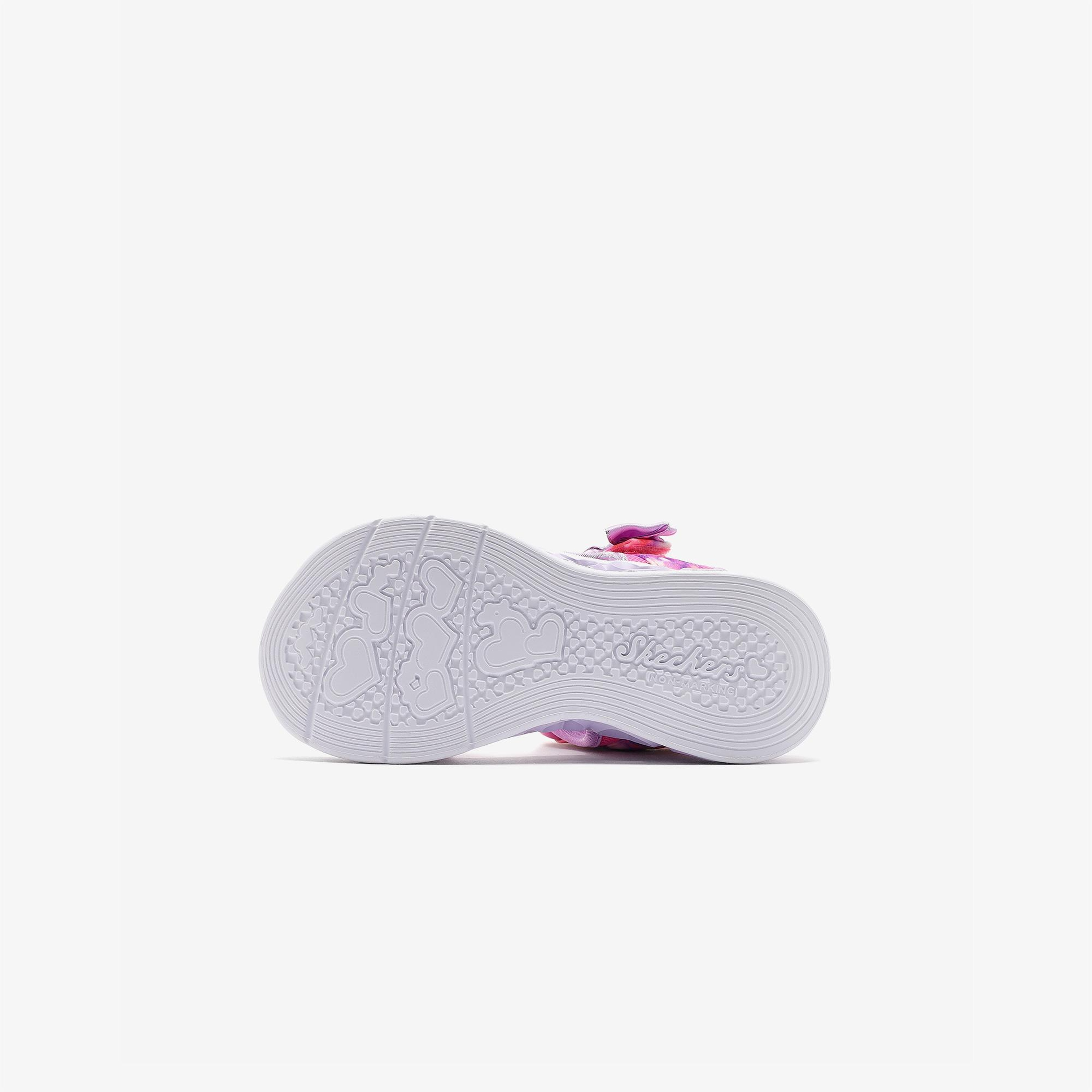 Skechers Flutter Hearts Sandal-Blurry Love Çocuk Pembe Spor Ayakkabı