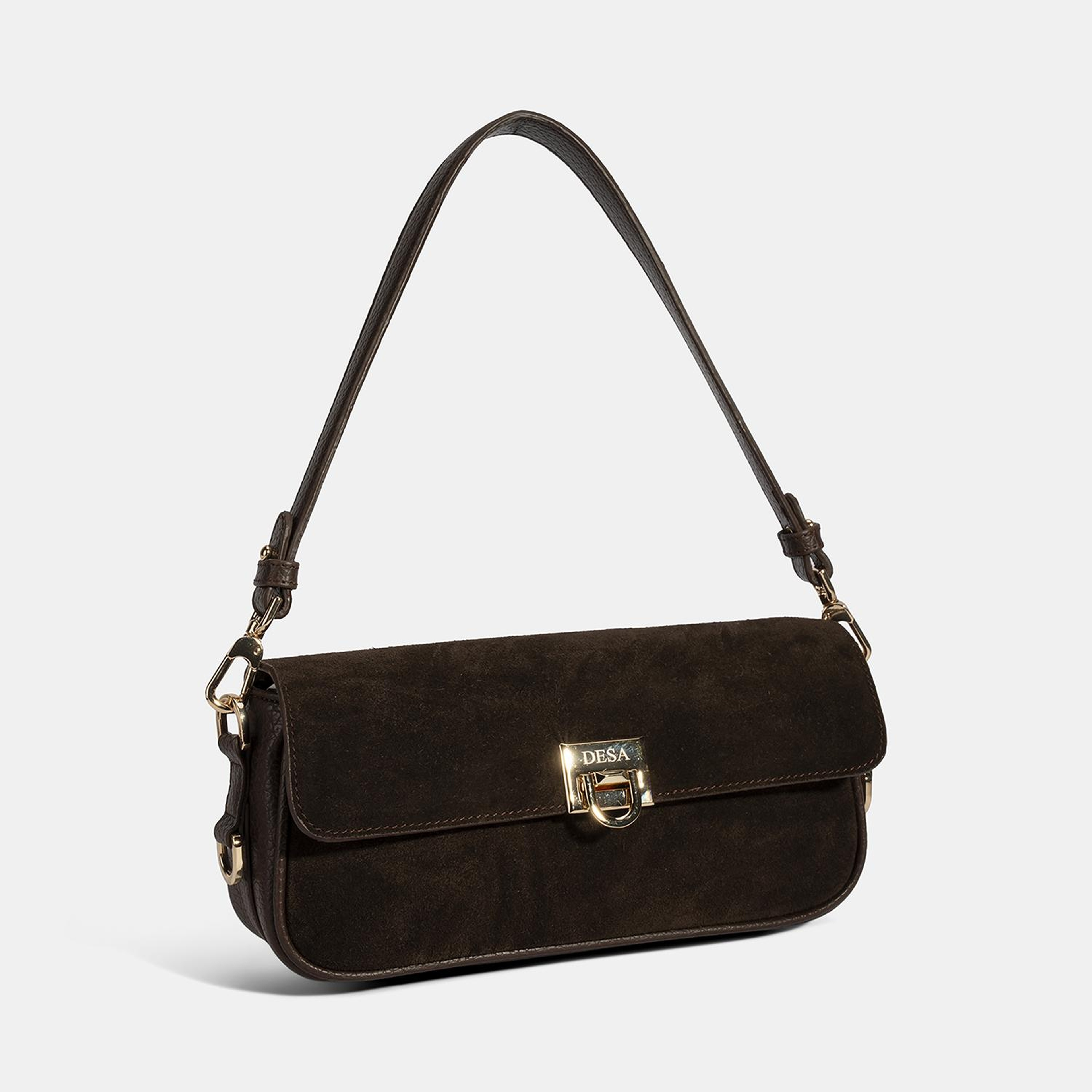 Kadın Acı Kahve Omuz Askılı El Çantası