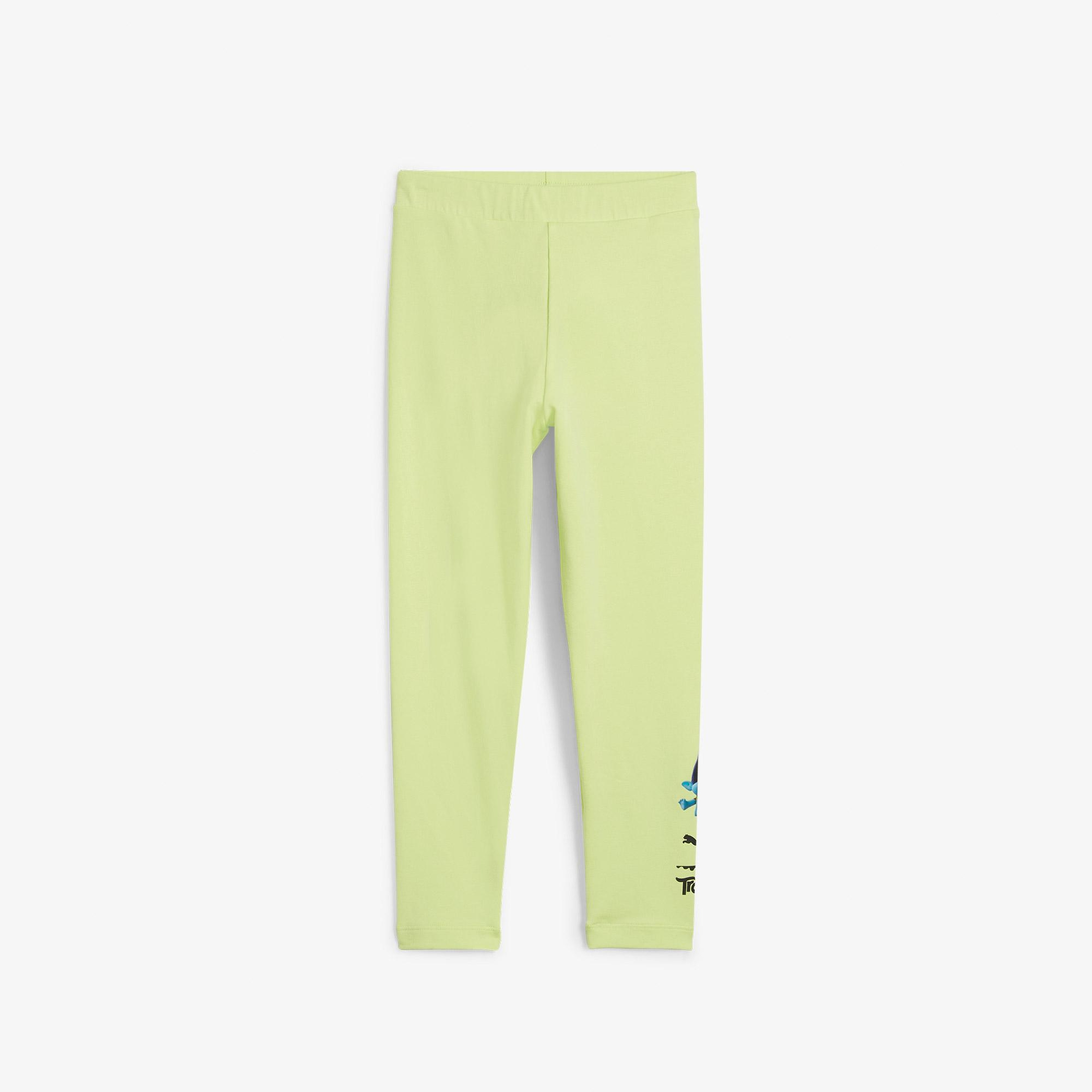 Puma X Trolls Leggings Çocuk Sarı Tayt
