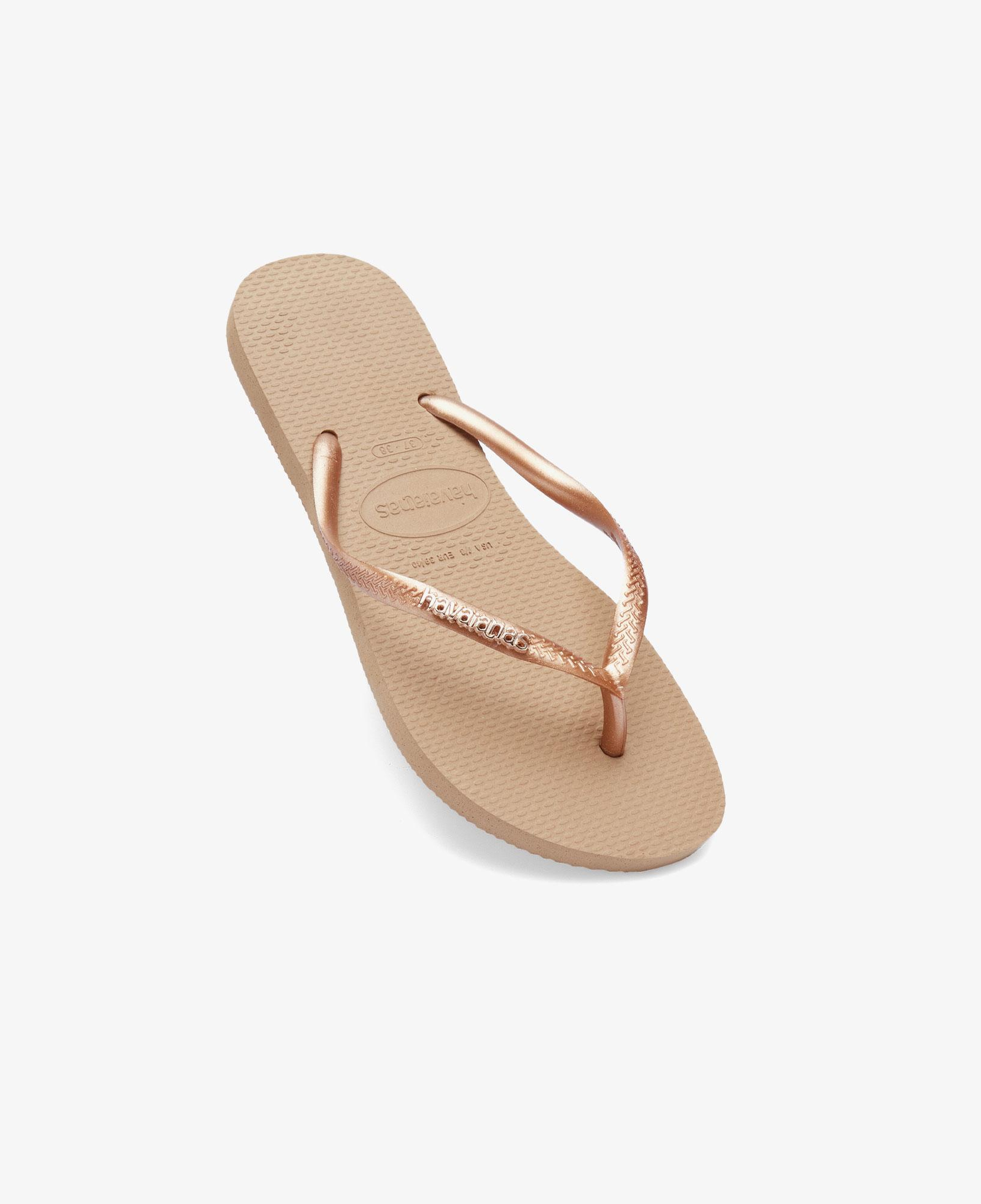 Havaianas Slim Logo Kadın Pembe Terlik