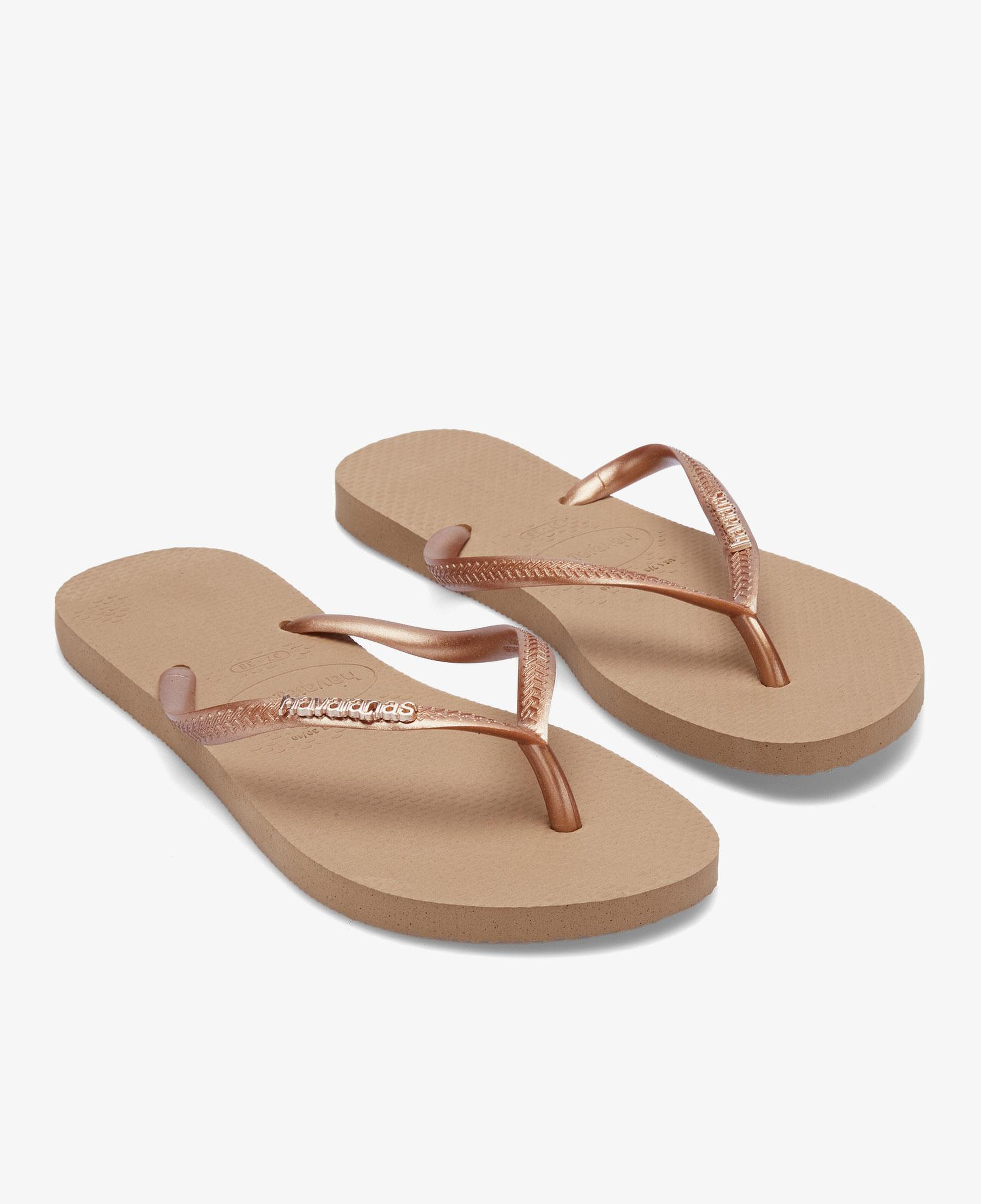 Havaianas Slim Logo Kadın Pembe Terlik