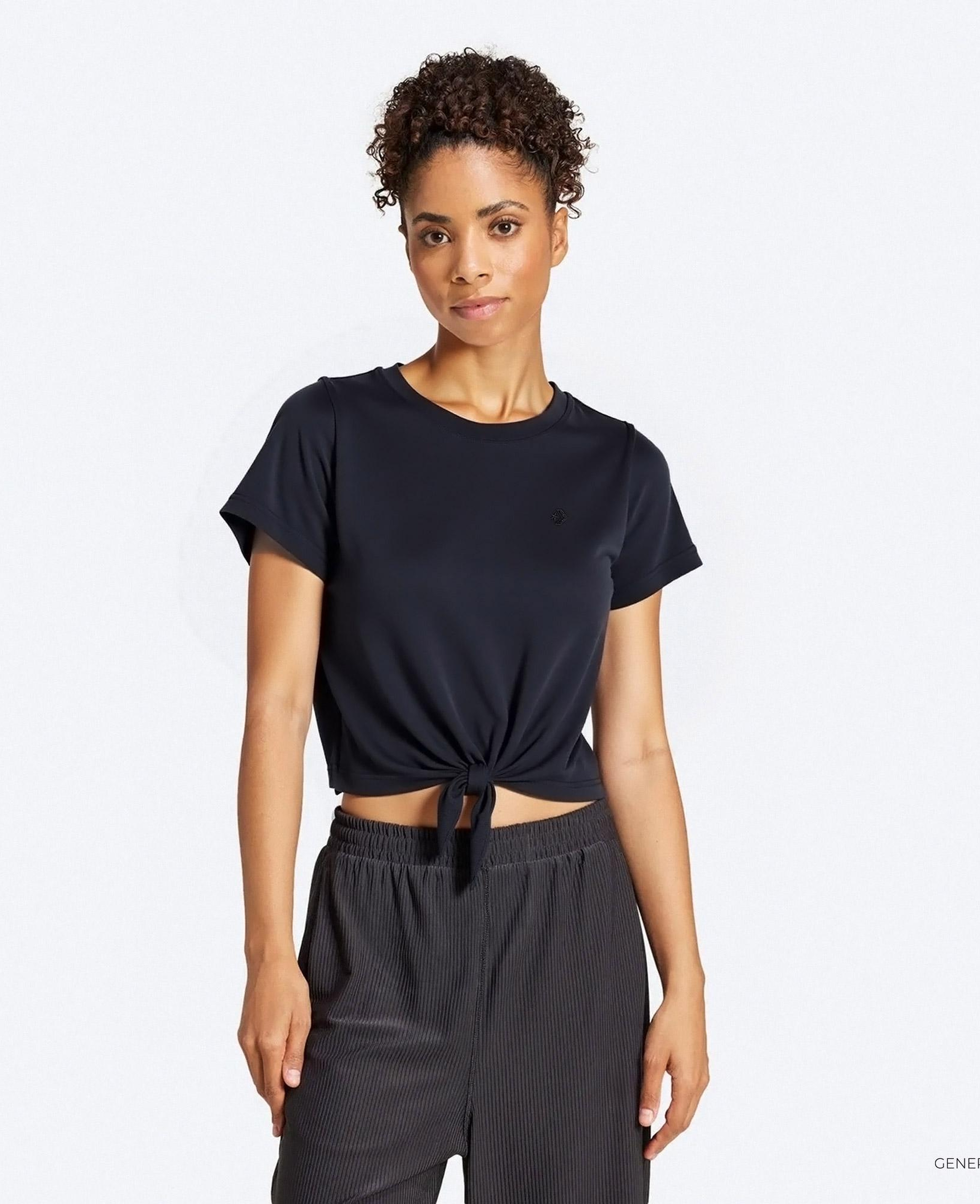 Converse Kadın Siyah T-Shirt