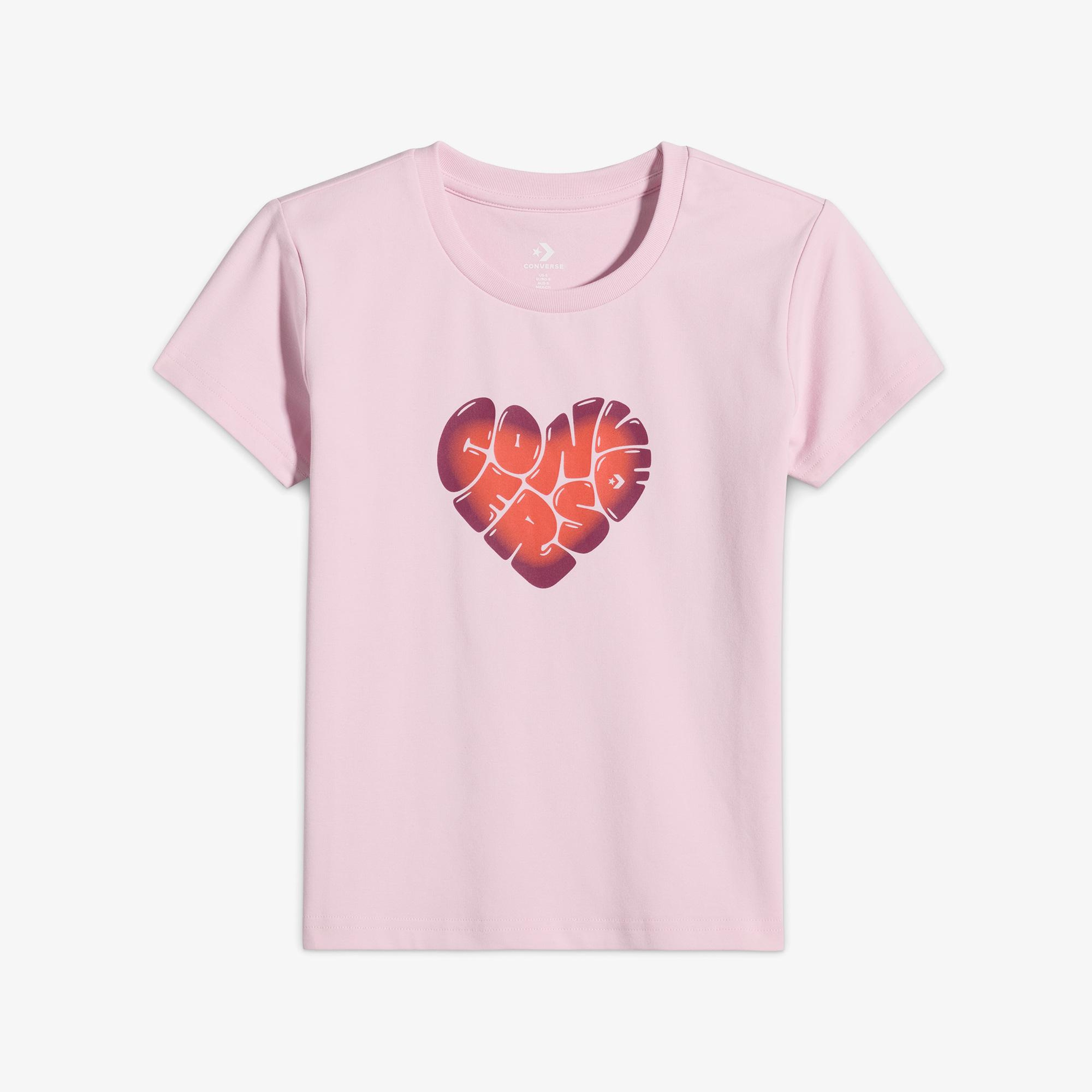 Converse Kadın Pembe T-Shirt