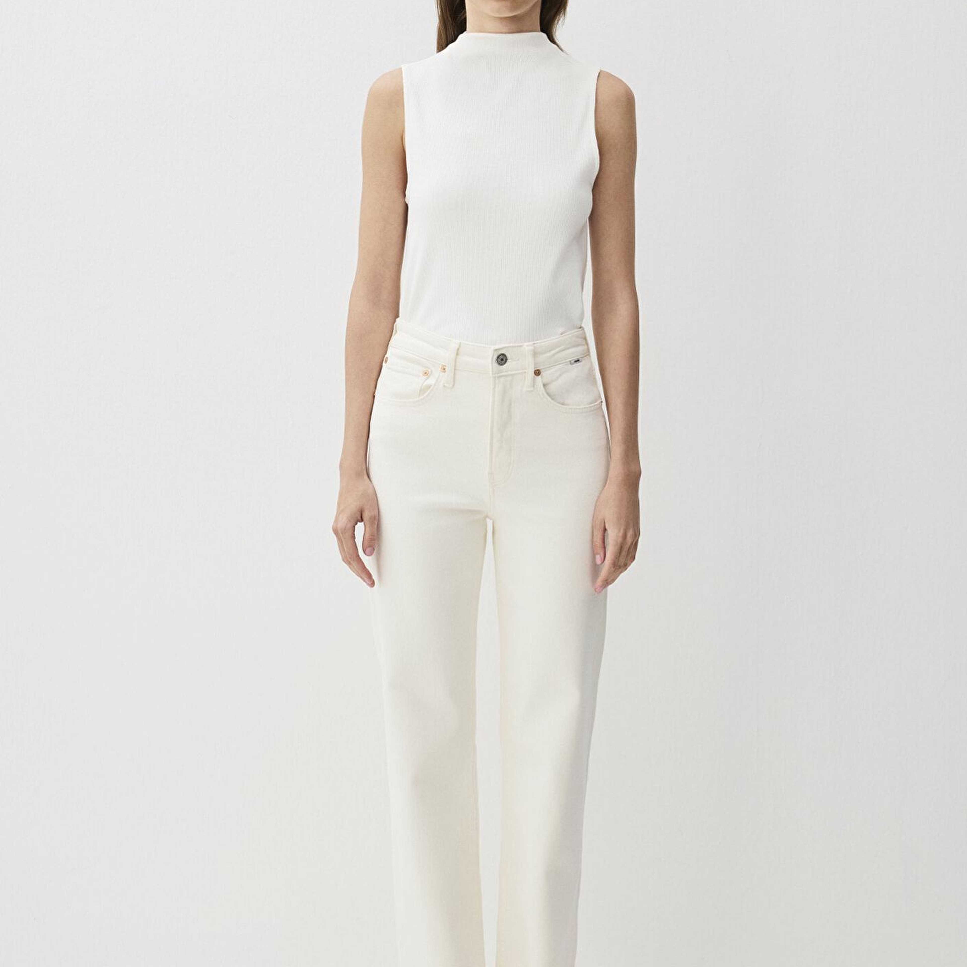 Mavi Sky Classic Denim Ekru Jean Pantolon 1010627-88689