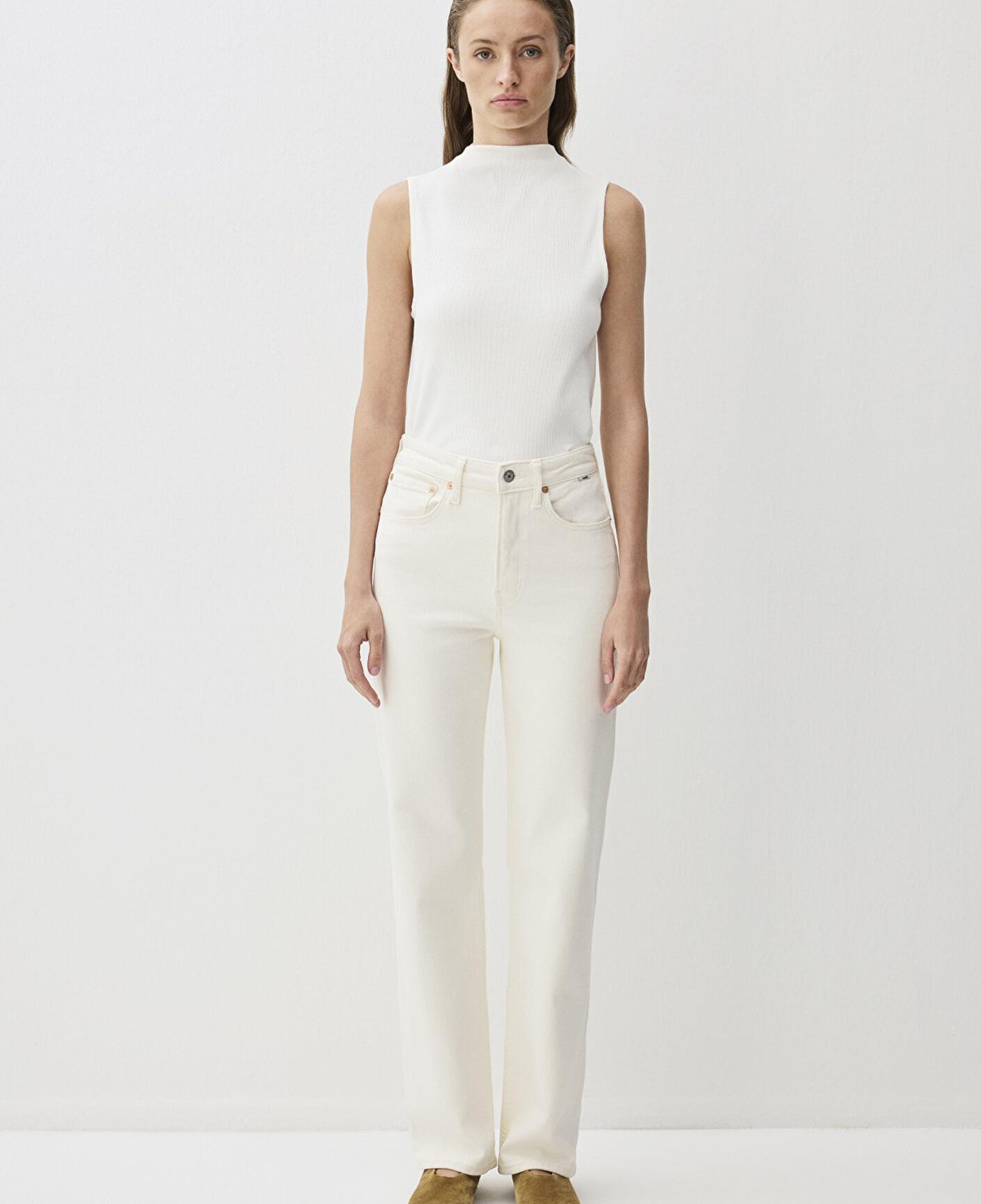 Mavi Sky Classic Denim Ekru Jean Pantolon 1010627-88689