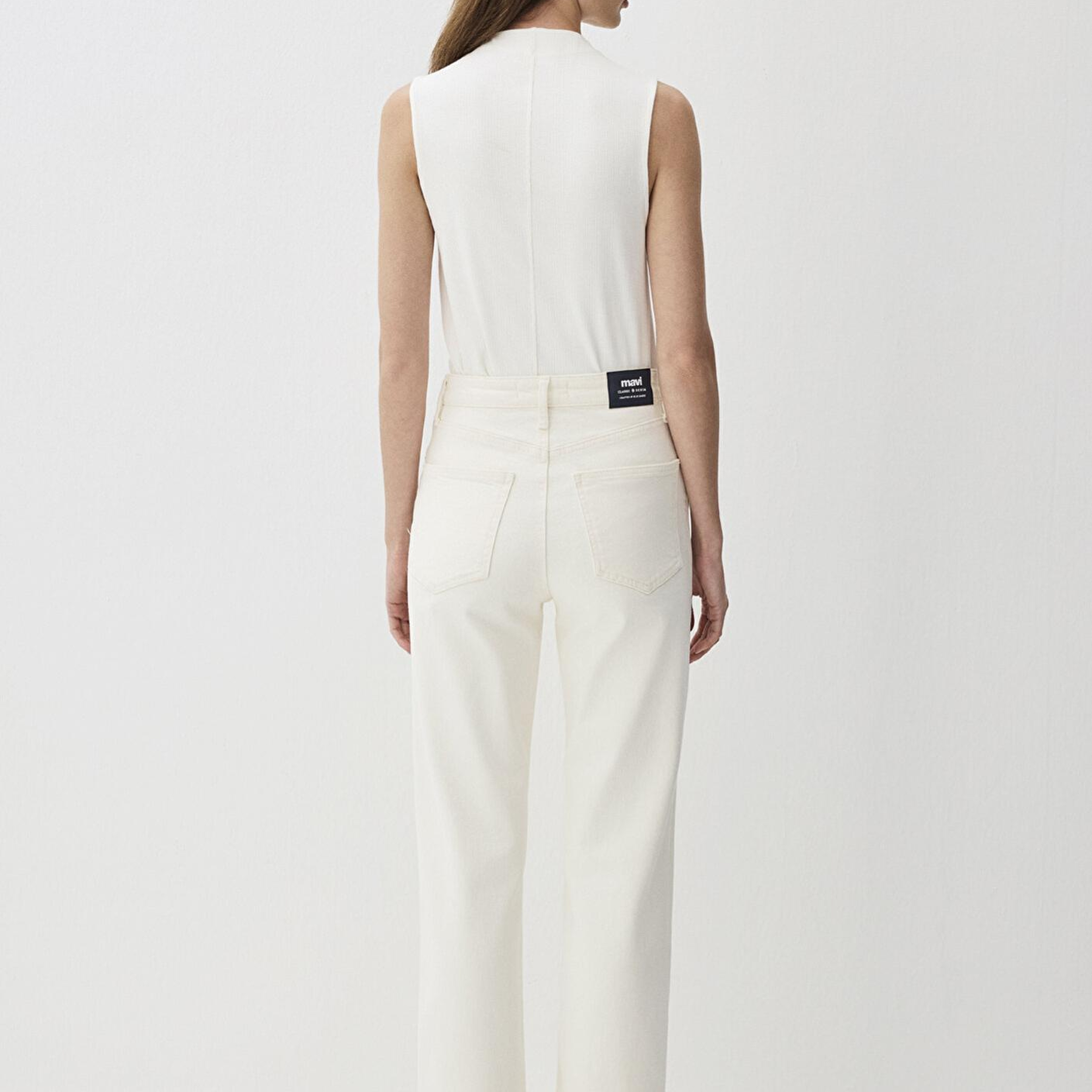 Mavi Sky Classic Denim Ekru Jean Pantolon 1010627-88689