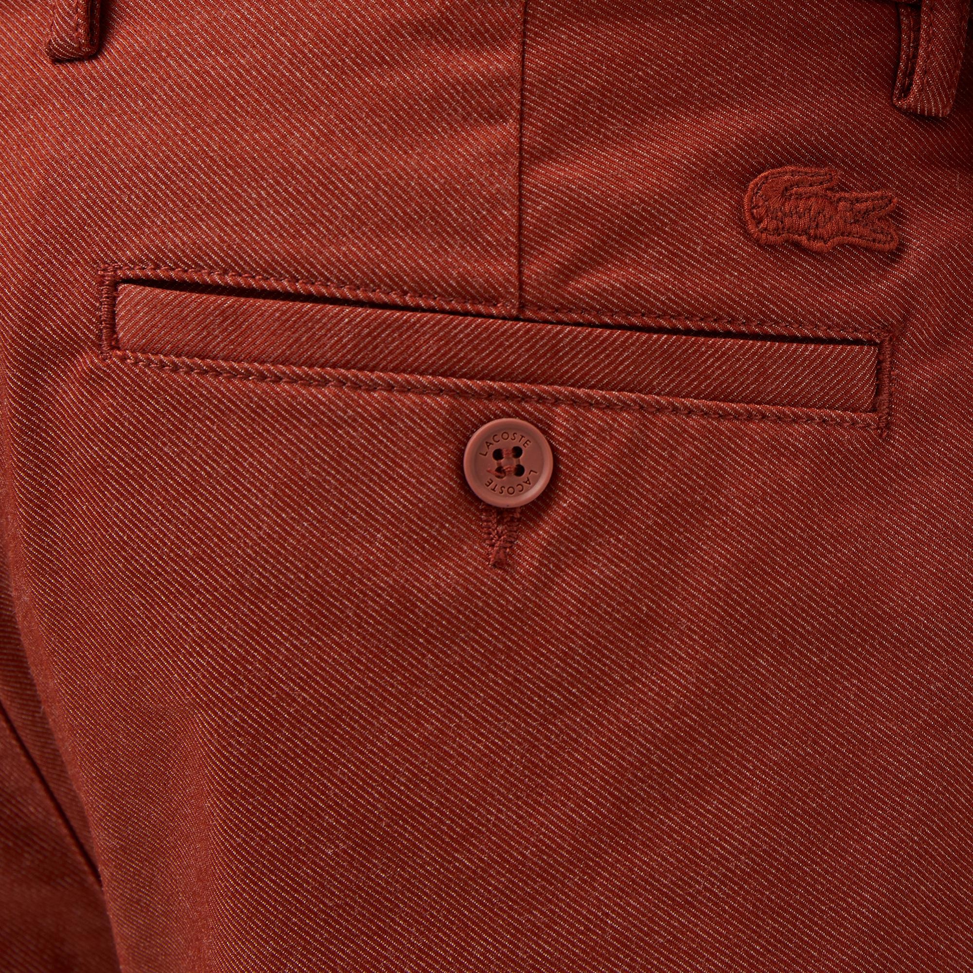 Lacoste Erkek Slim Fit Kahverengi Bermuda Şort