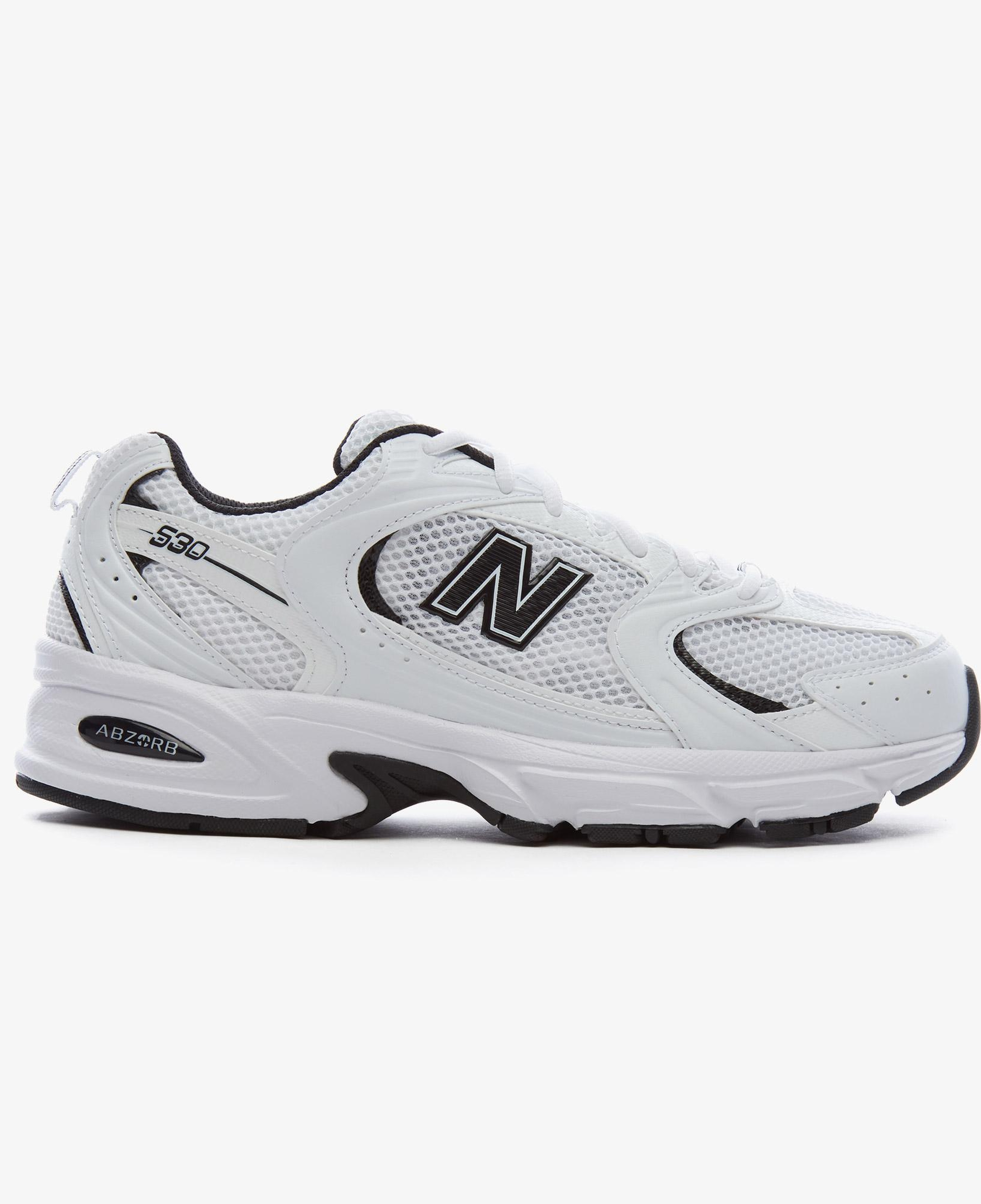 New Balance 530 Unisex Siyah/Beyaz Spor Ayakkabı