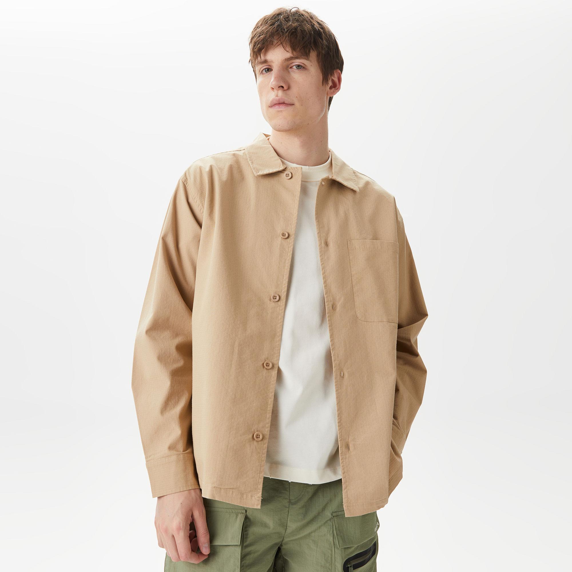 UNITED4 Erkek Krem Gömlek