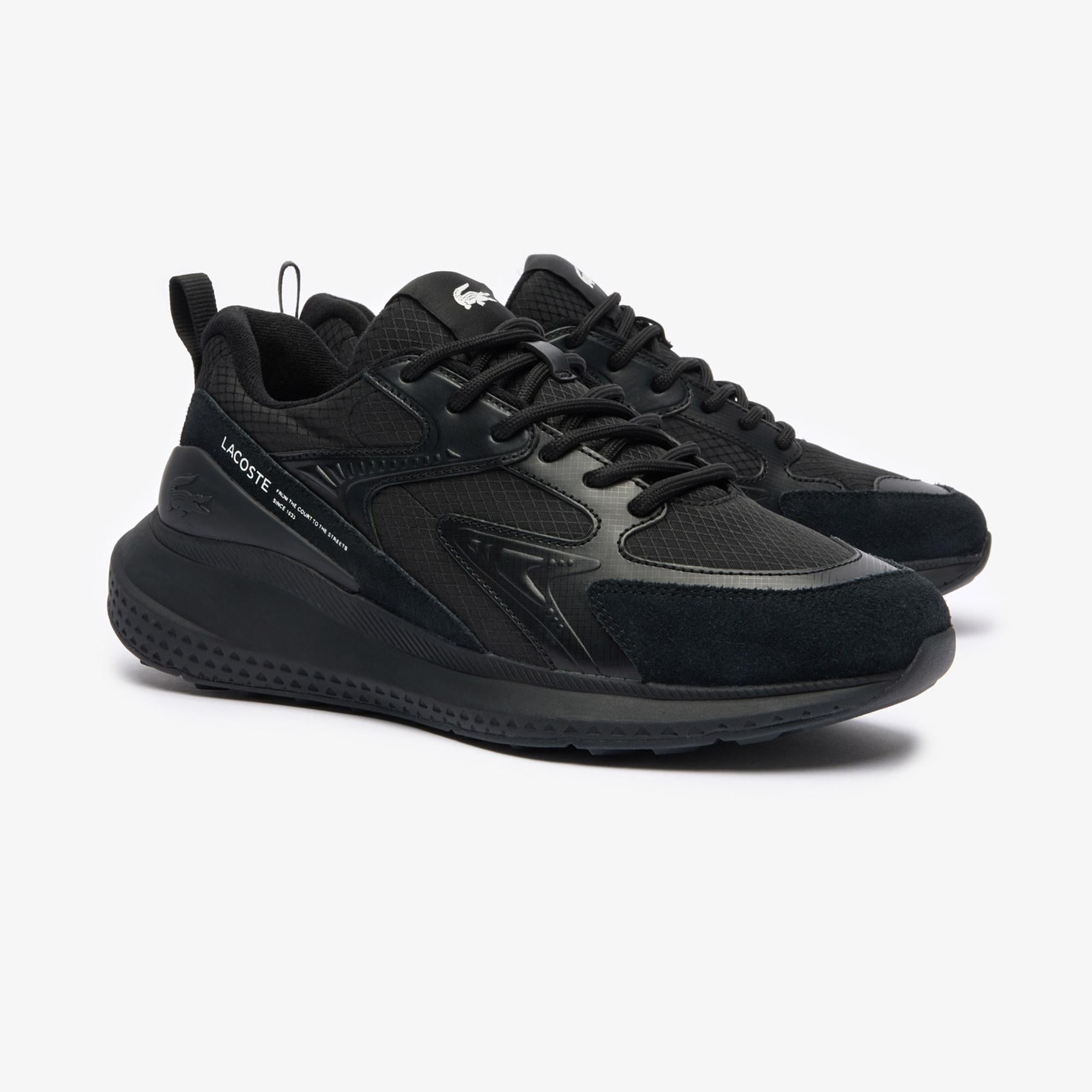 Lacoste L003 Evo Erkek Siyah Sneaker