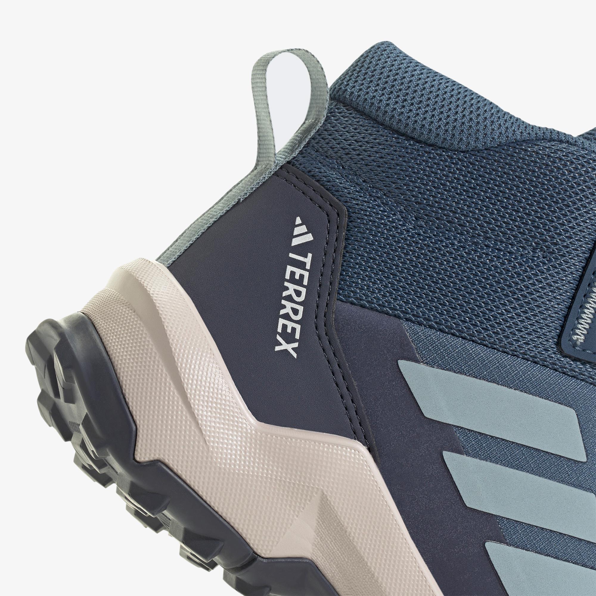 adidas Terrex Ax4R Mid Çocuk Mavi Yürüyüş Botu