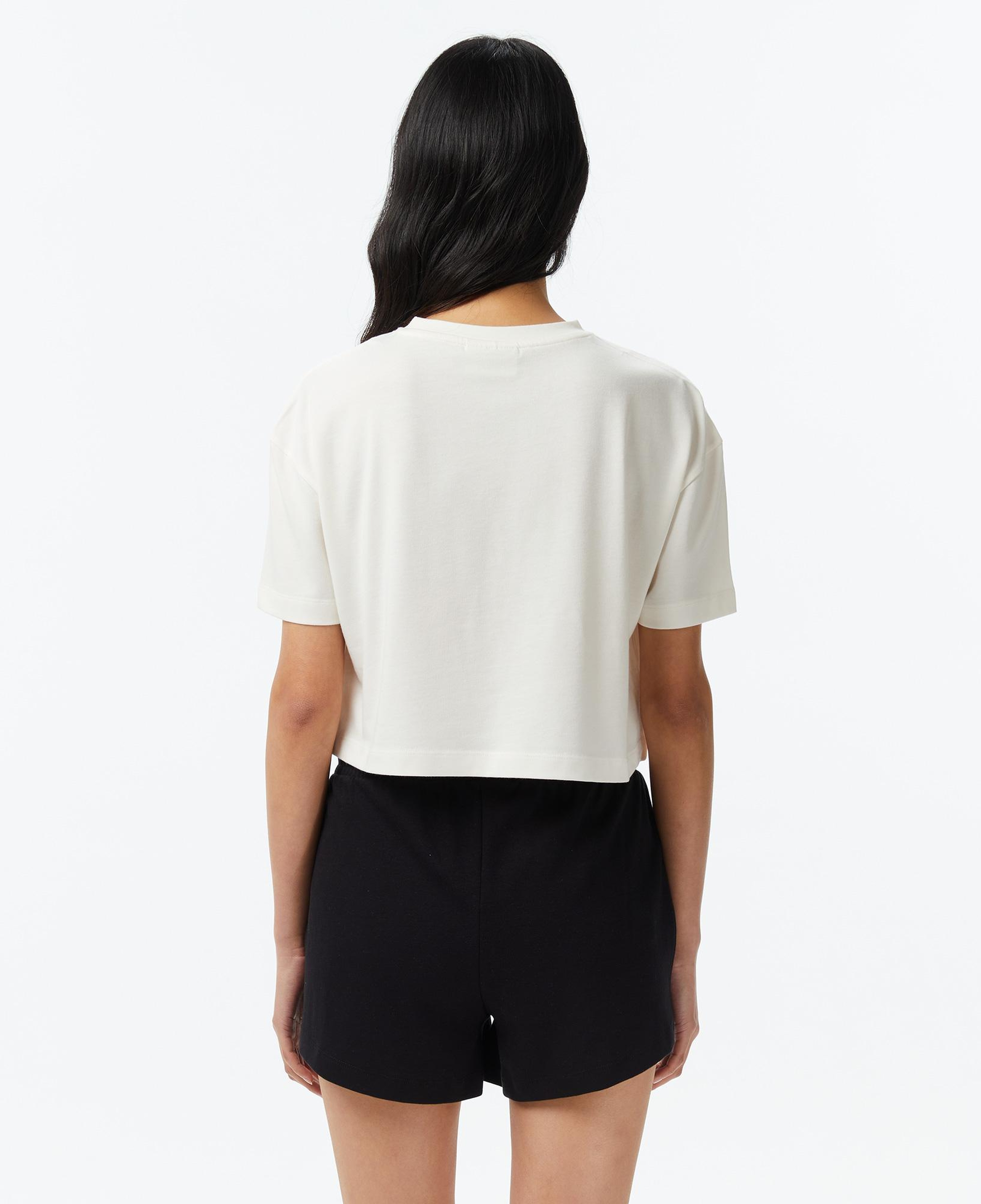 UNITED4 Regular Fit Kadın Bej T-Shirt