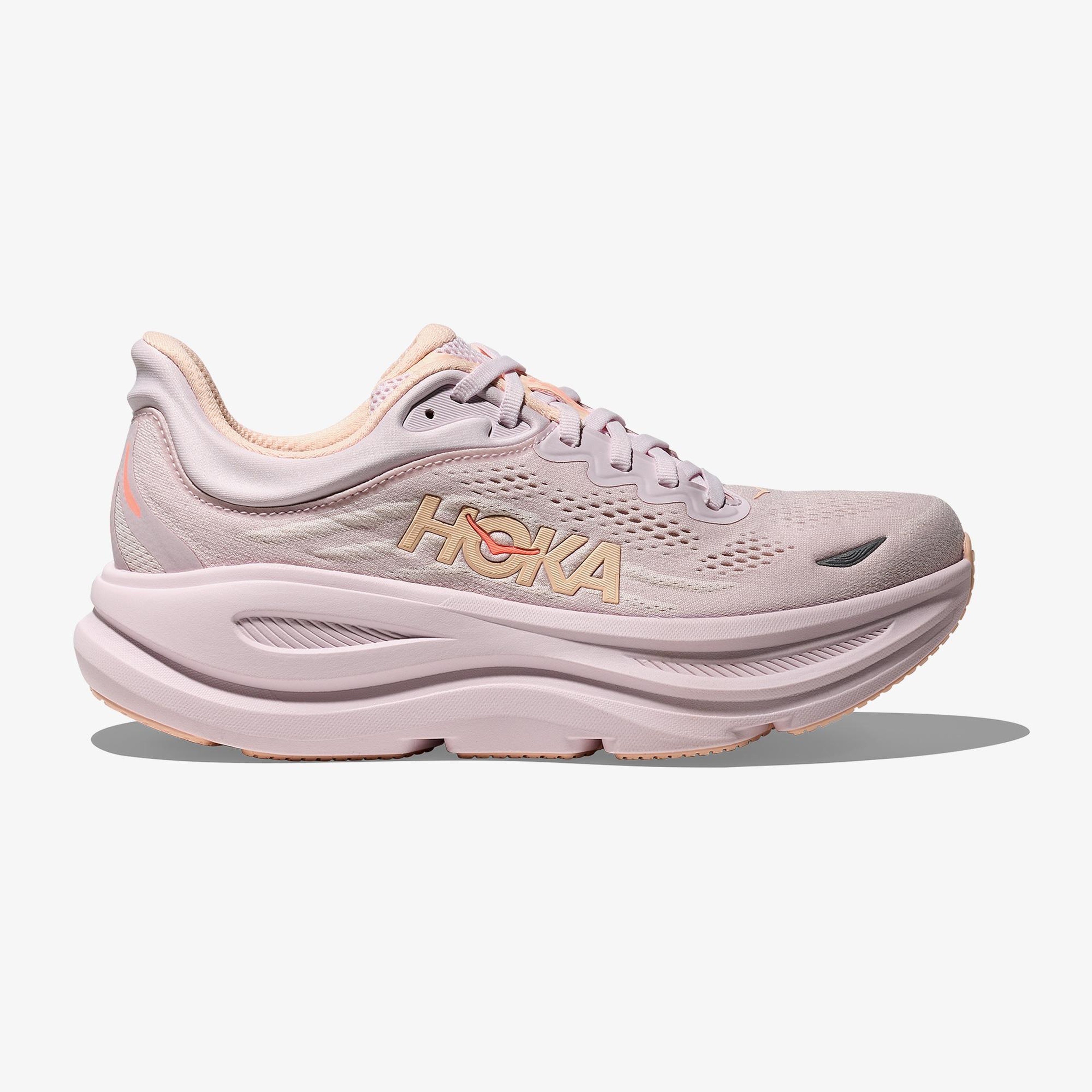 Hoka Bondi 9 Kadın Pembe Koşu Ayakkabısı