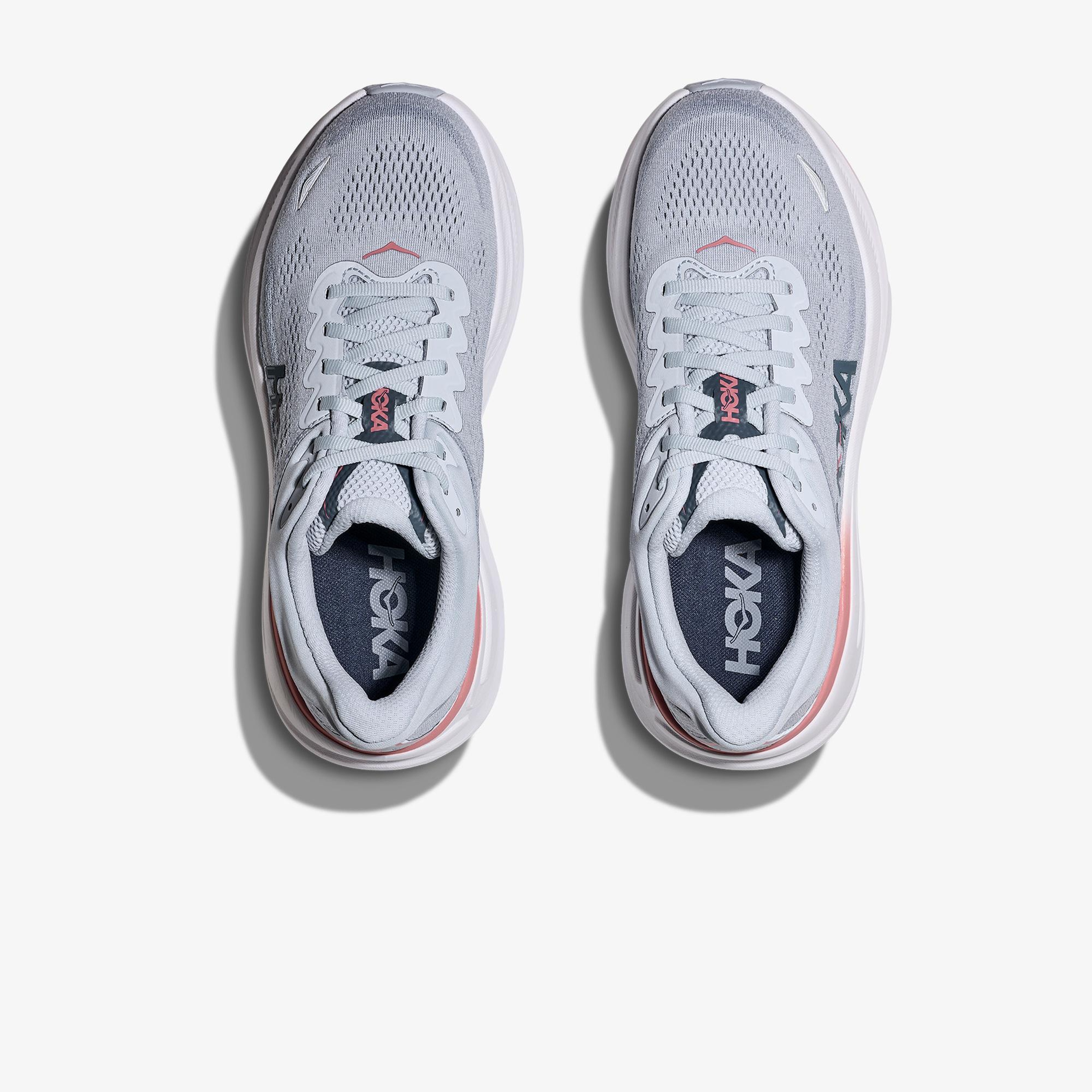 Hoka Bondi 9 Kadın Gri Koşu Ayakkabısı