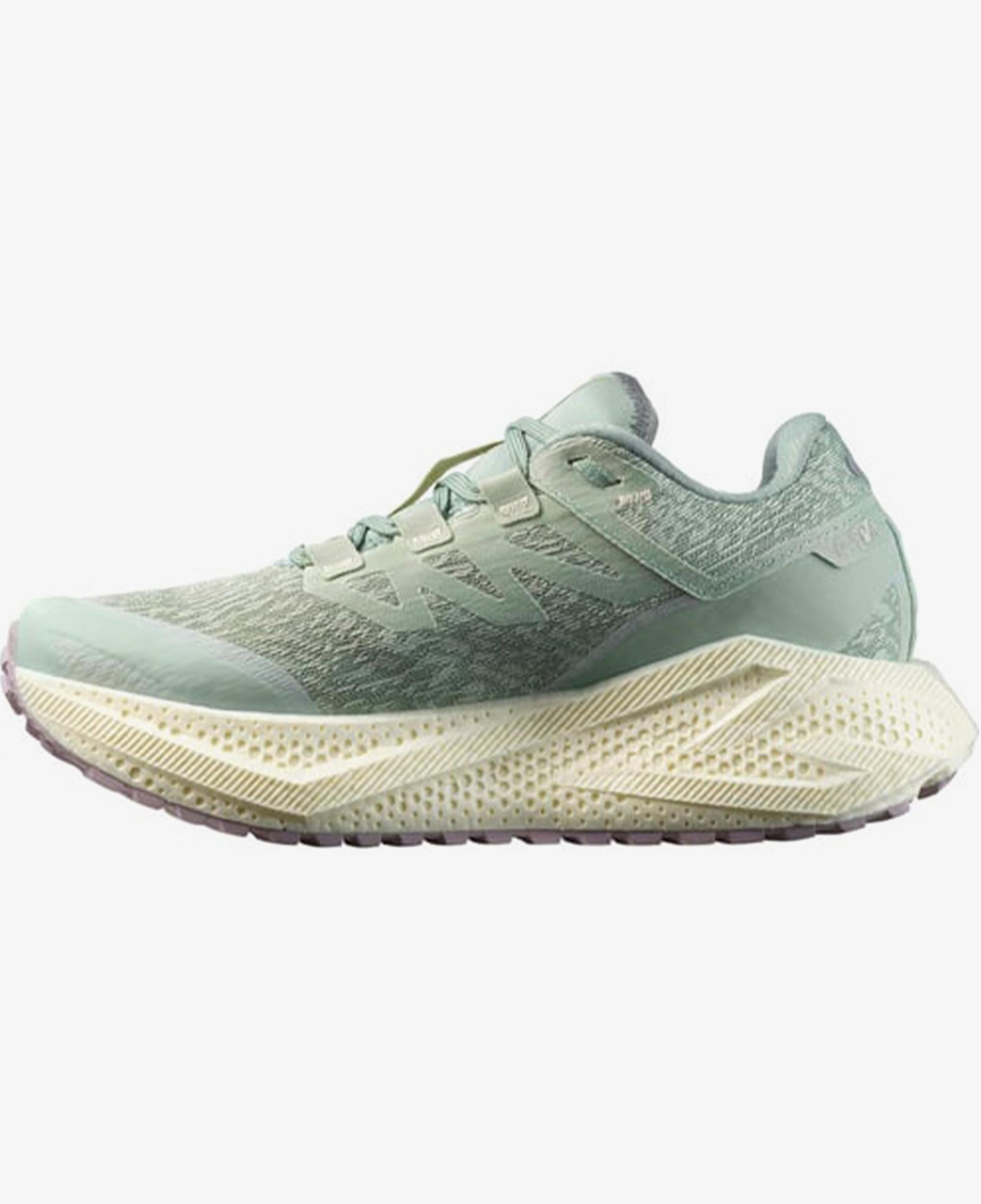 Salomon Aero Glide Grvl 3 Kadın Yeşil Koşu Ayakkabısı