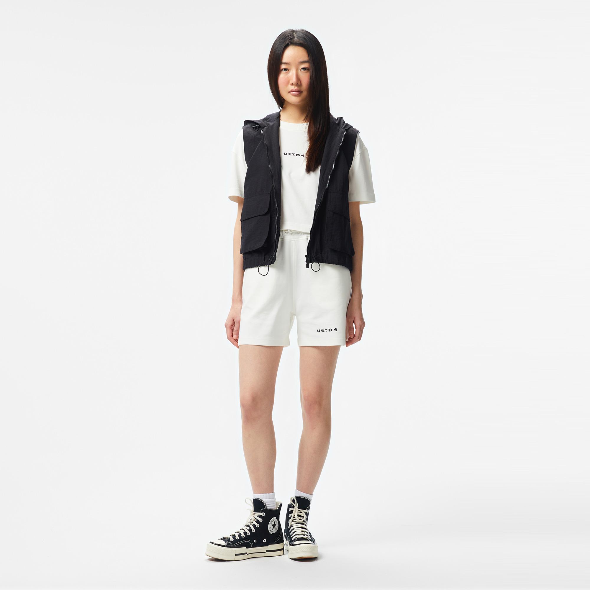 UNITED4 Regular Fit Kadın Bej Şort